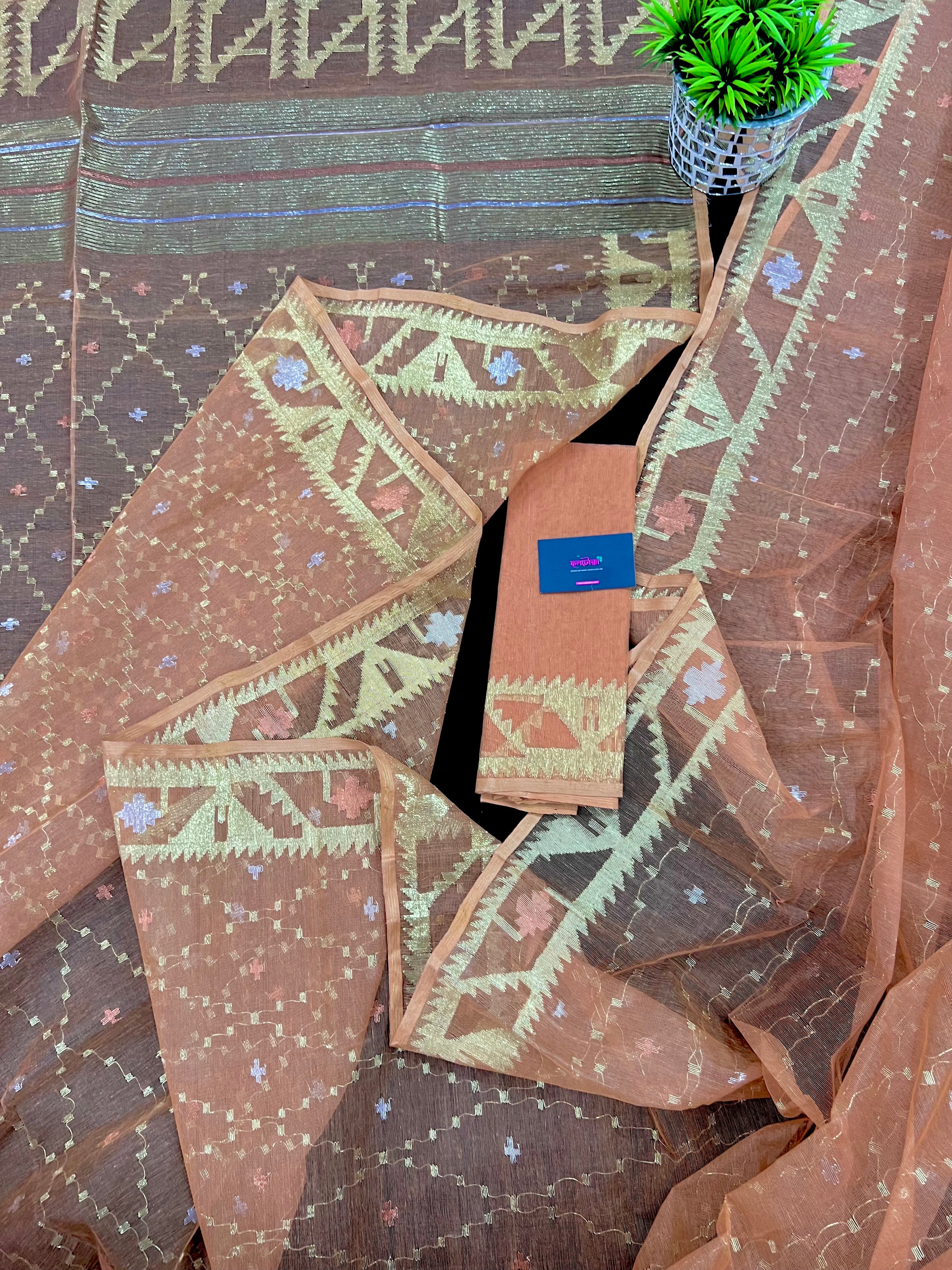 DUSTY ROSE JAMDANI