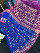 Blue Jamdani