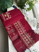 Maroon cotton