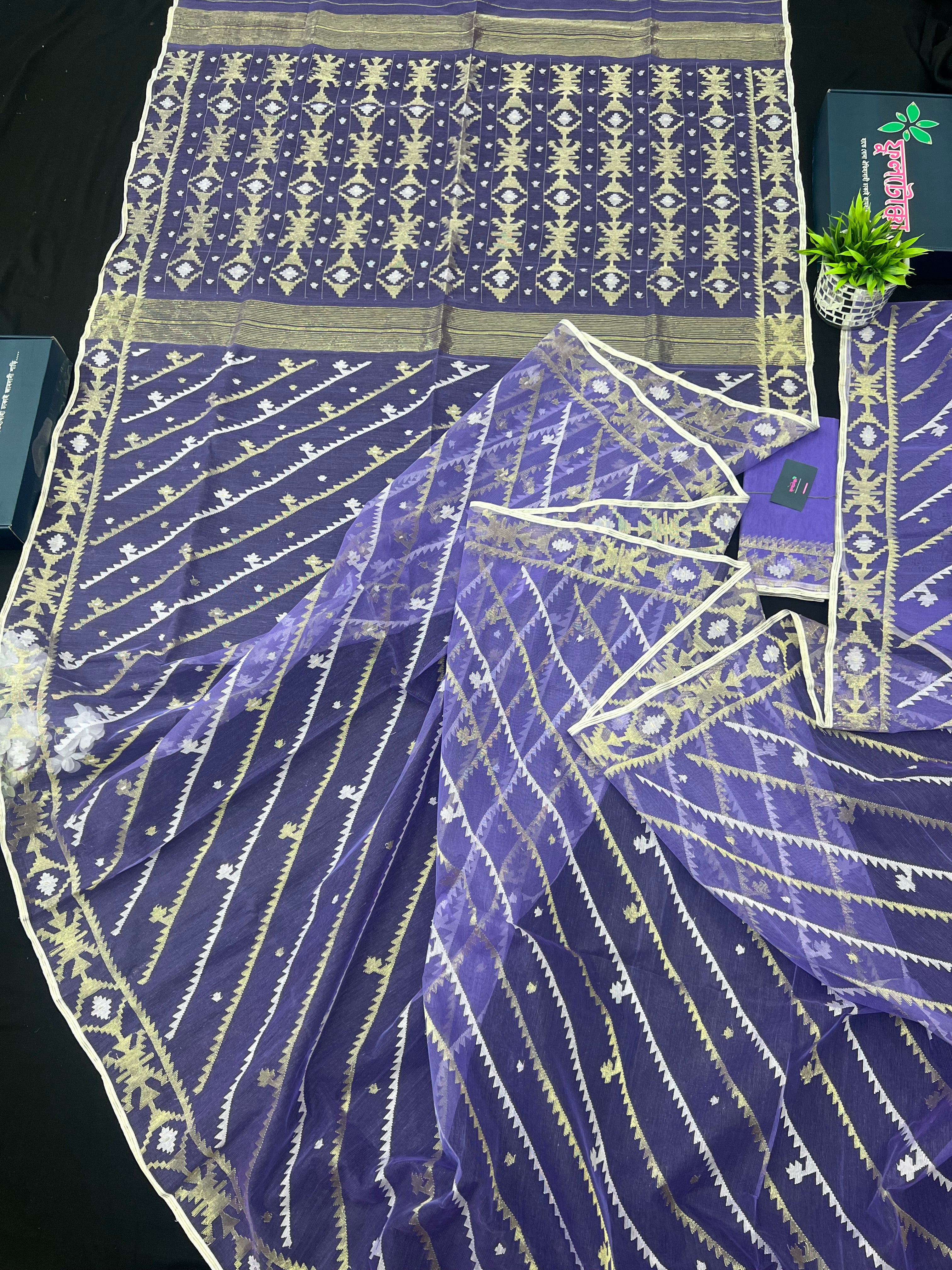 Original Handloom Dhakai Jamdani