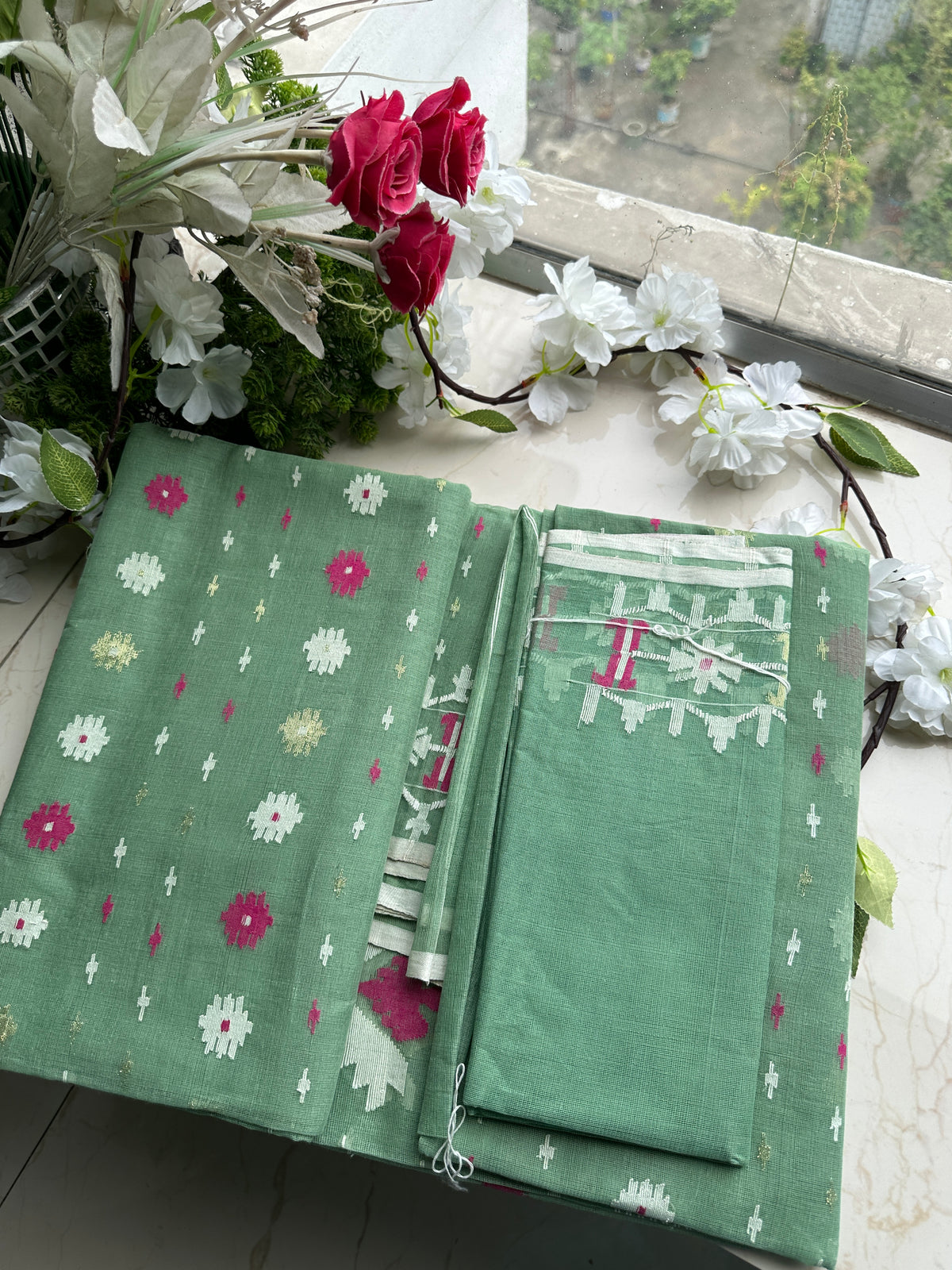 Green cotton