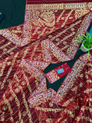 MAROON BRIDAL SUPER EXCLUSIVE