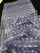 DEEP LAVENDER JAMDANI.