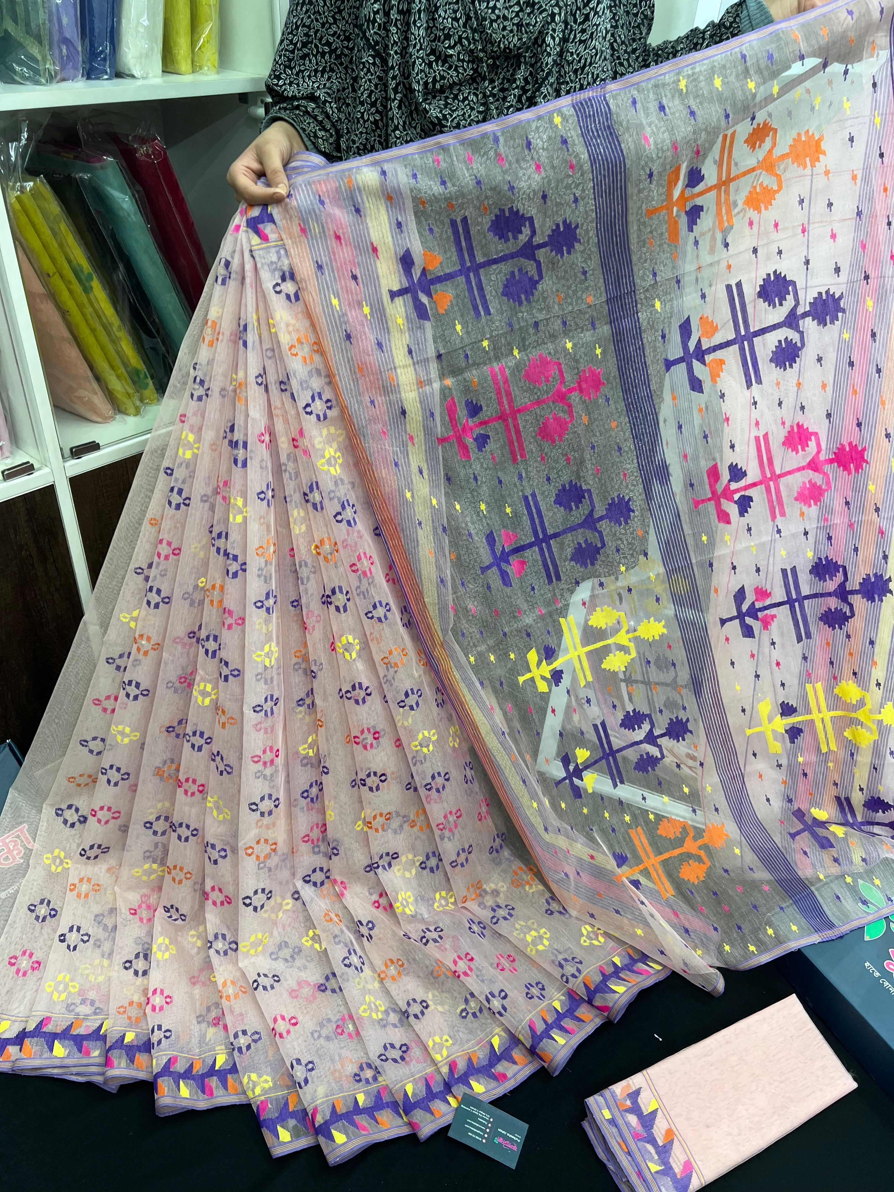 Original Handloom Dhakai Jamdani