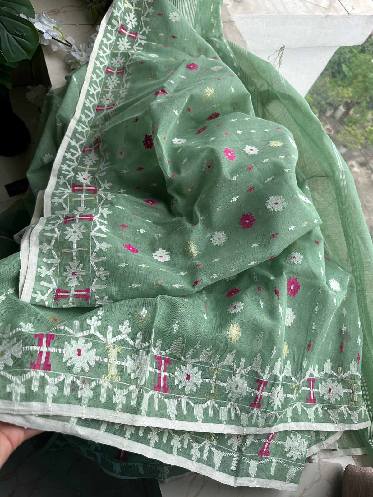 Green cotton