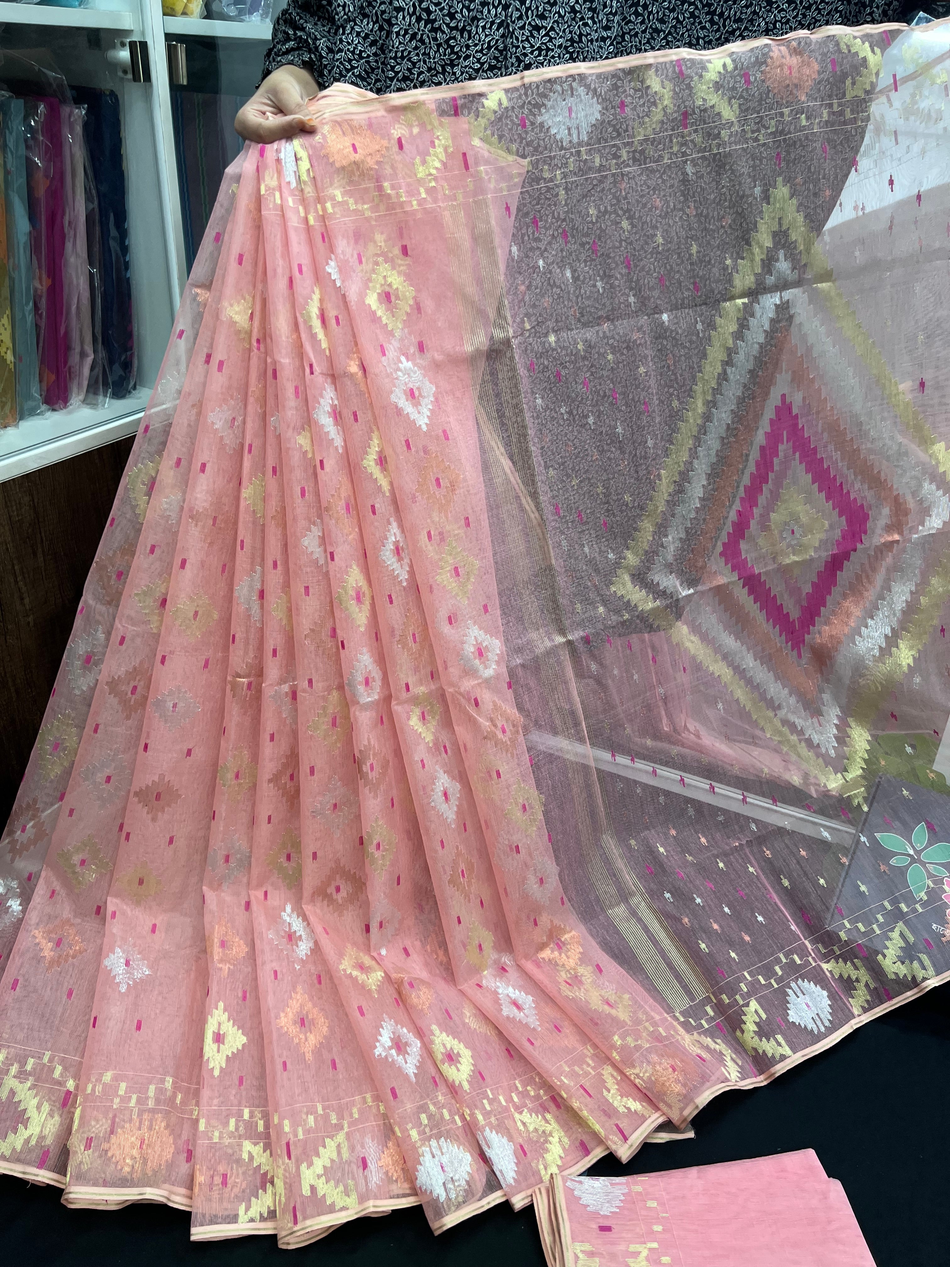 Original Handloom Dhakai Jamdani