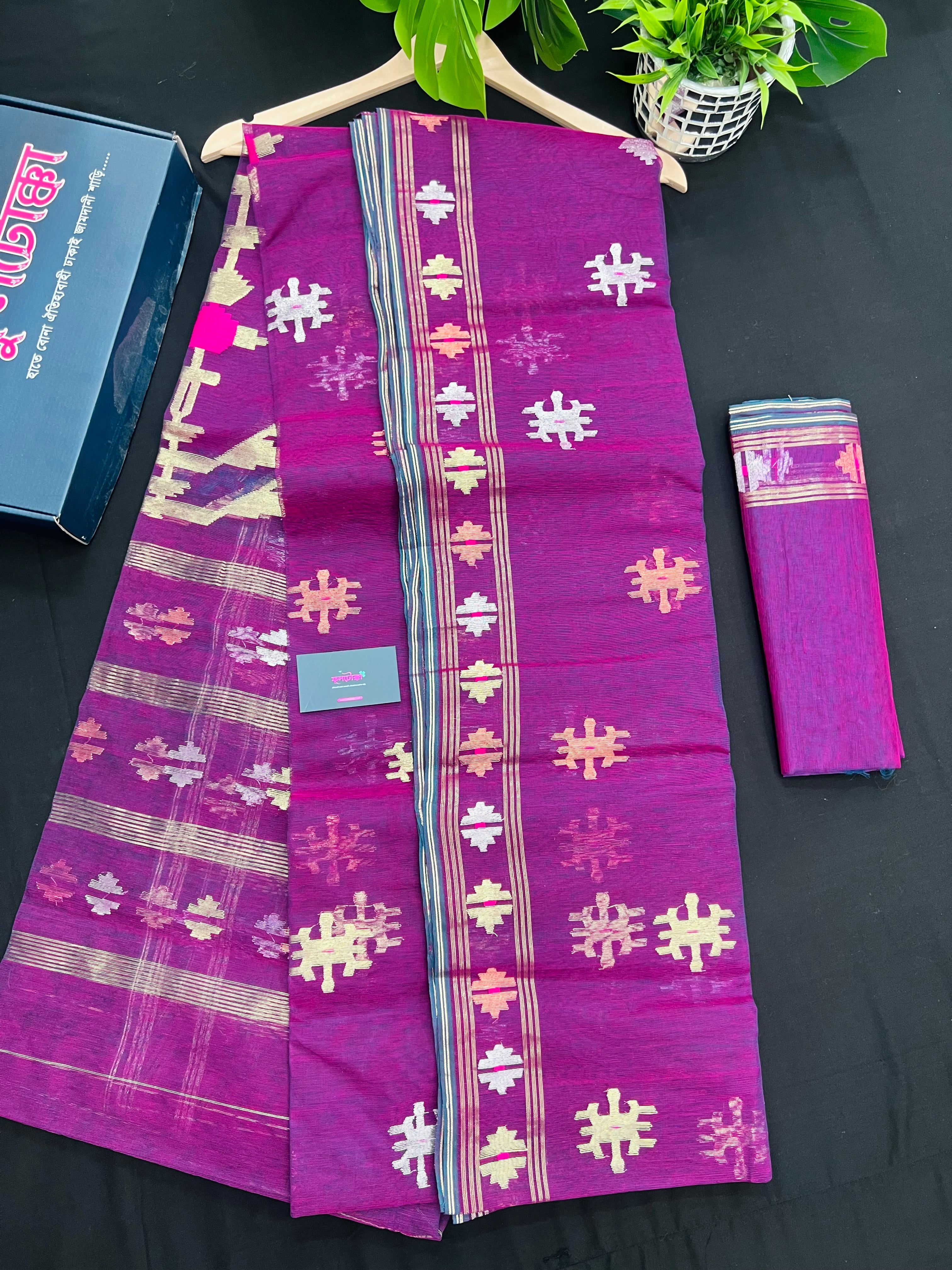 Original Handloom Dhakai Jamdani