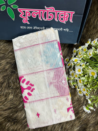 White jamdani