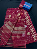 MAROON JAMDANI