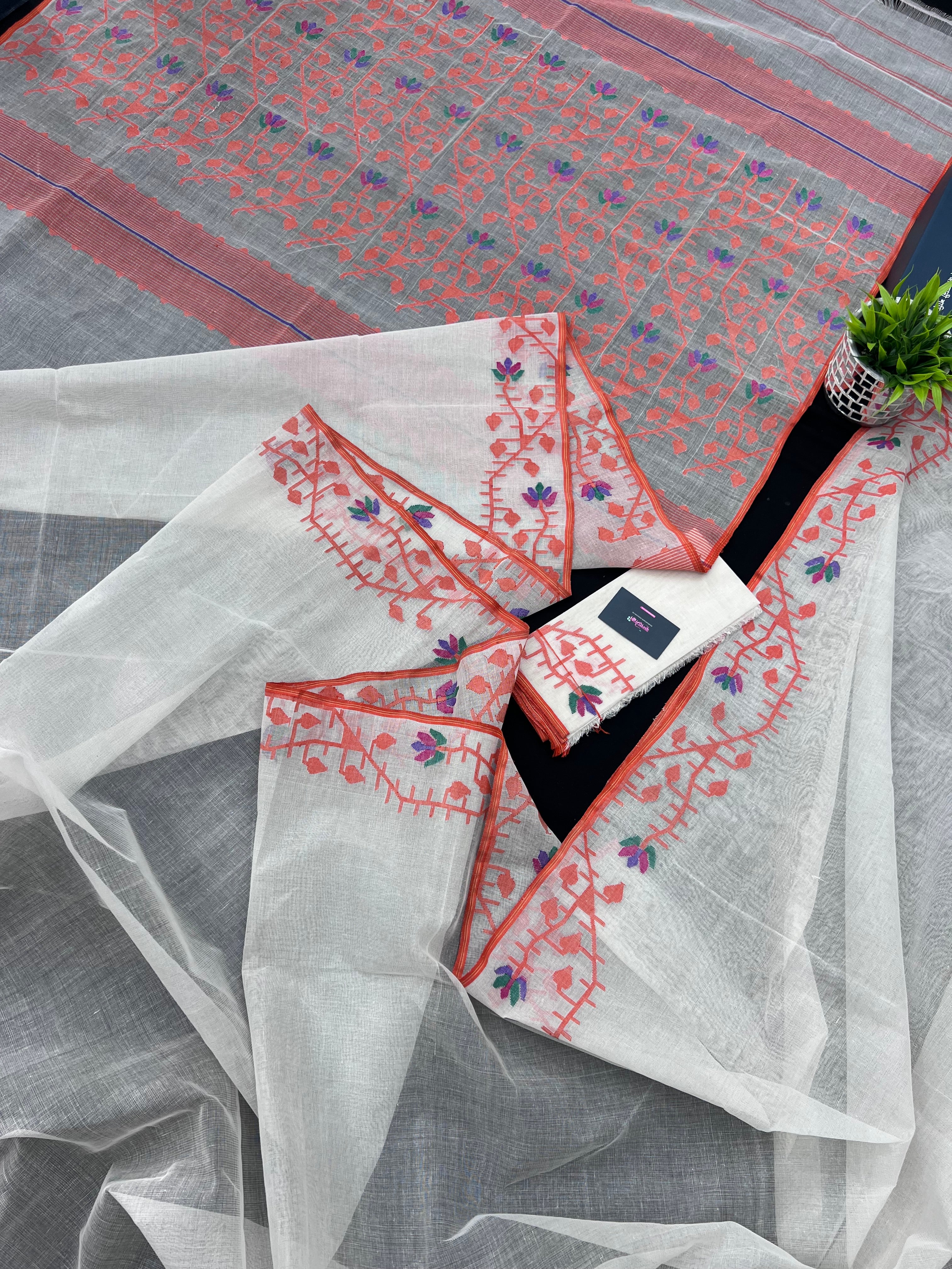 Original Handloom Dhakai Jamdani