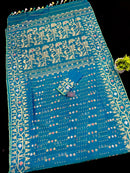 SEE BLUE DUAL TONED JAMDANI