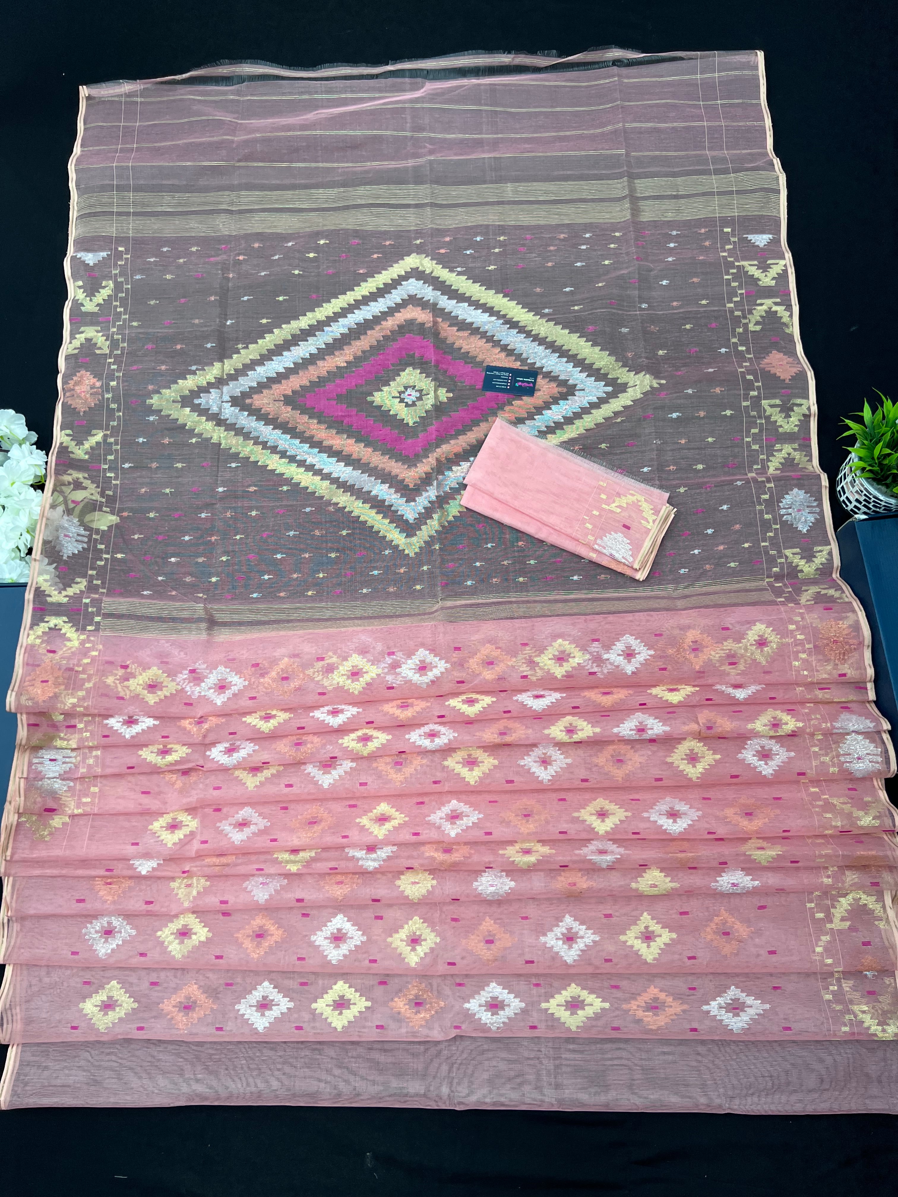Original Handloom Dhakai Jamdani