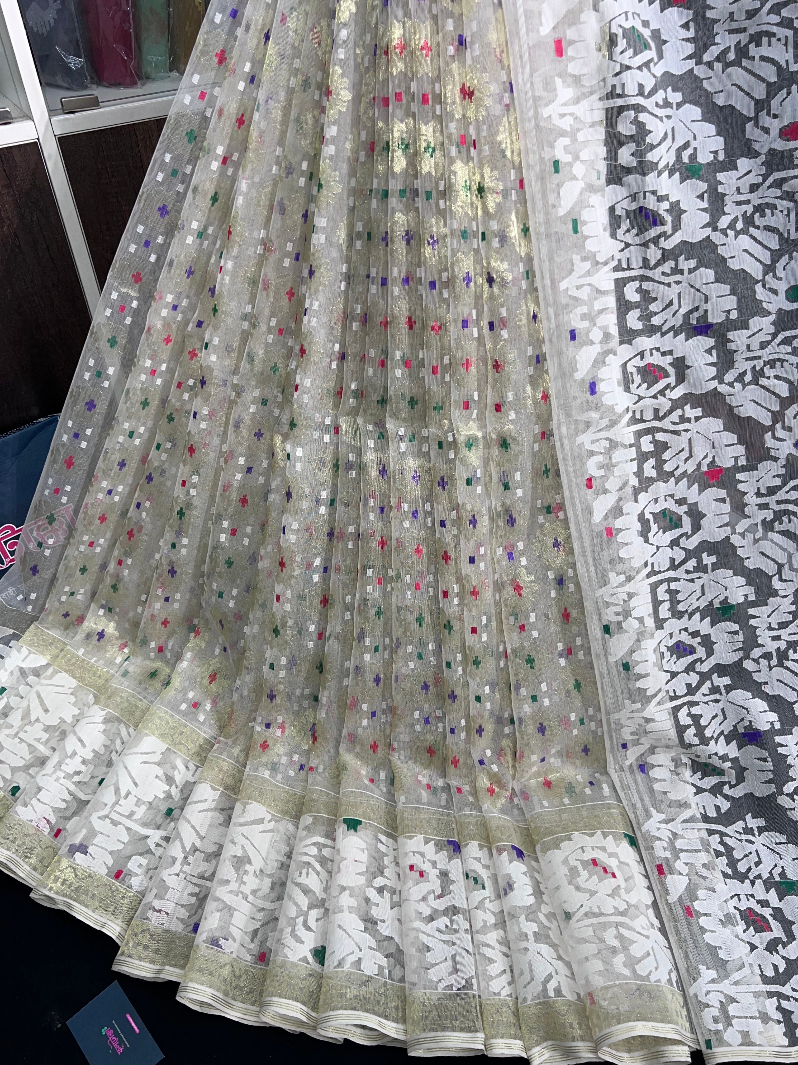 Original Handloom Dhakai Jamdani
