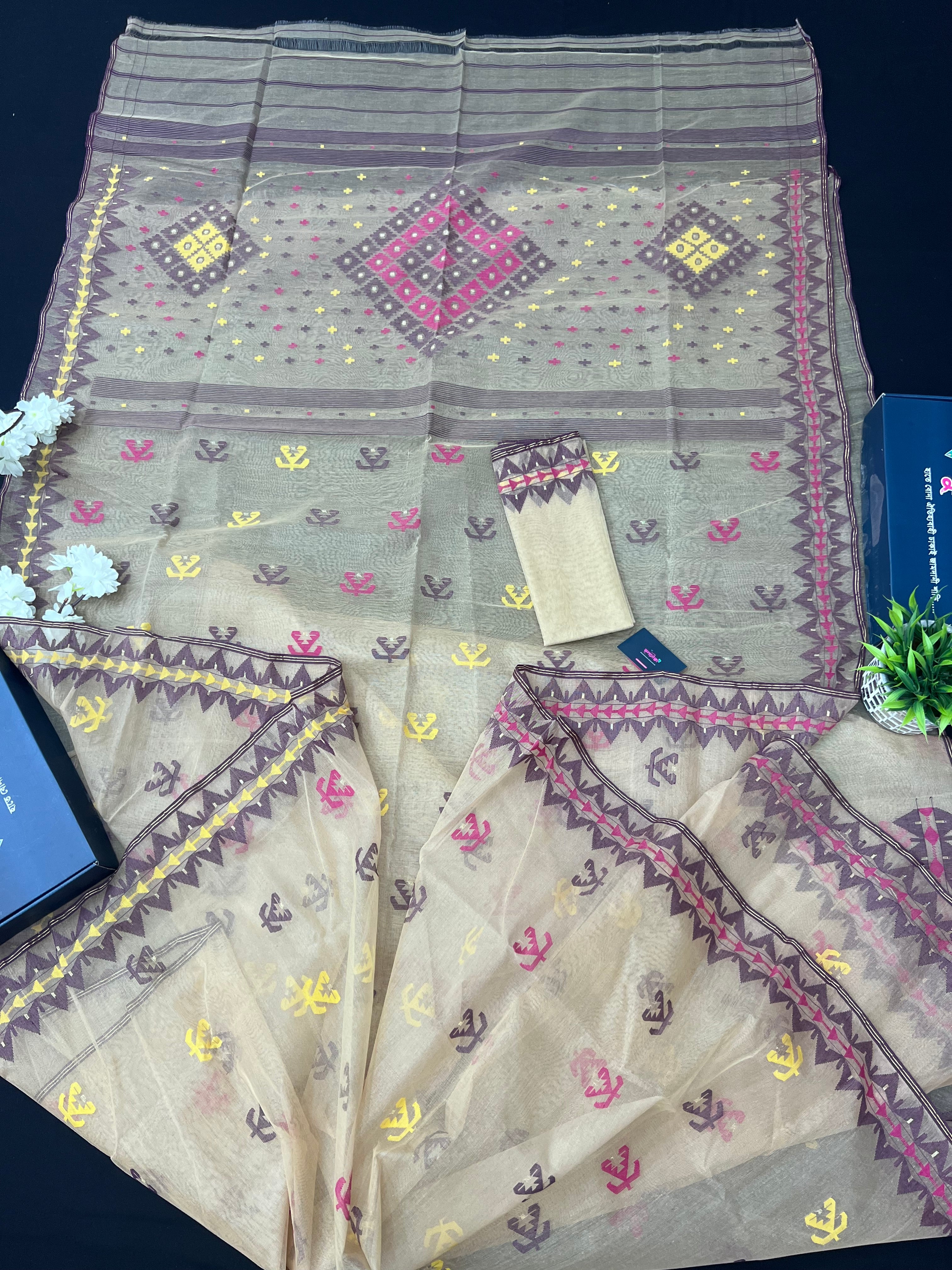 Original Handloom Dhakai Jamdani