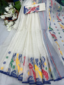 white jamdani