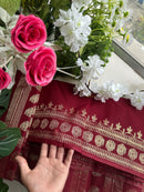 Maroon cotton
