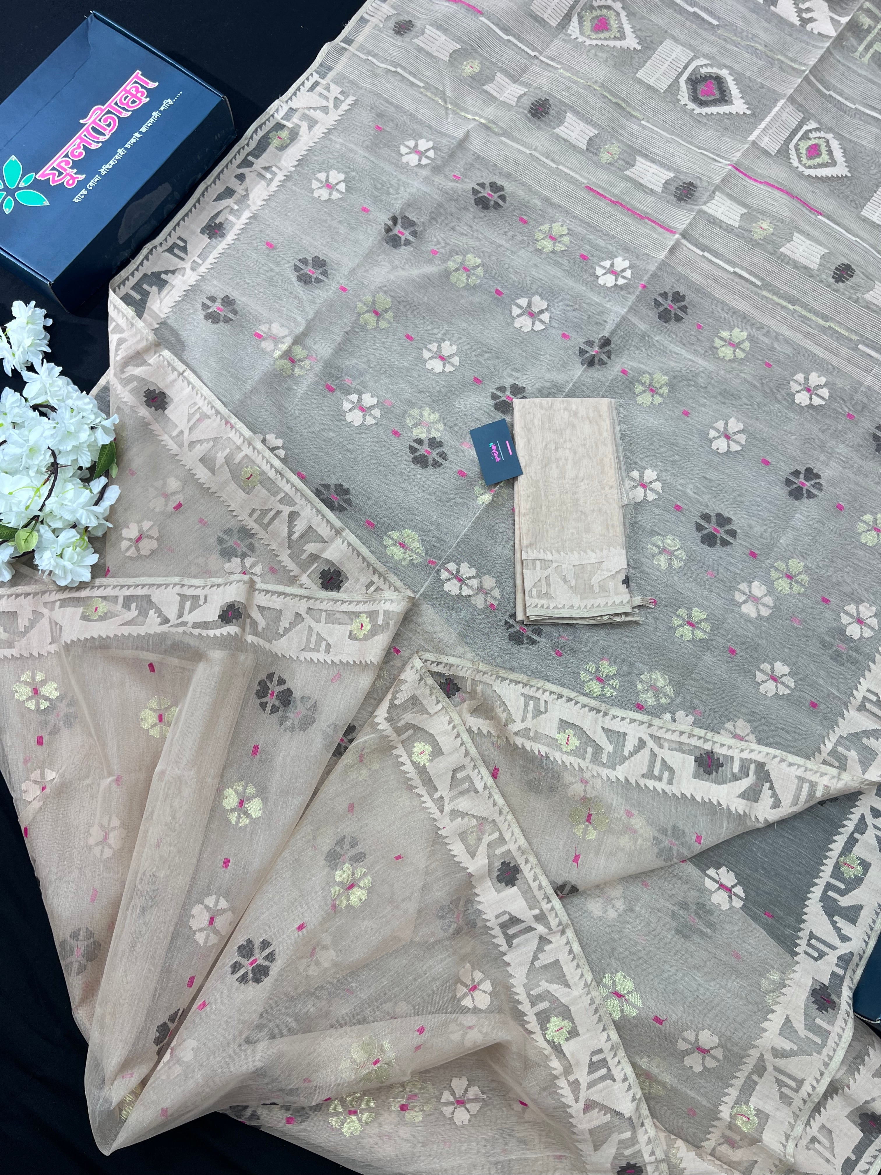 Original Handloom Dhakai Jamdani