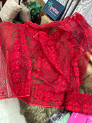 MIRCHI RED JAMDANI