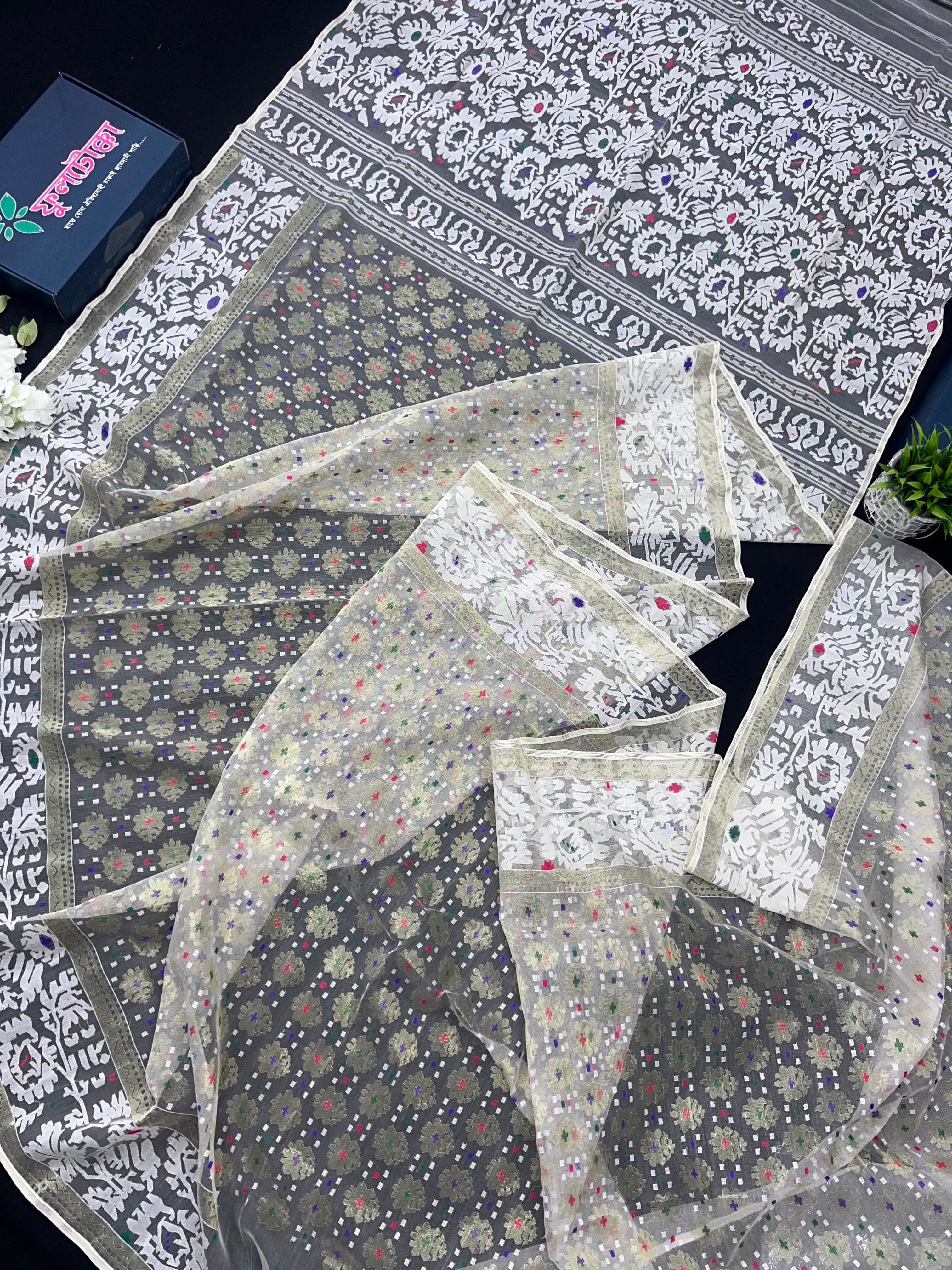 Original Handloom Dhakai Jamdani