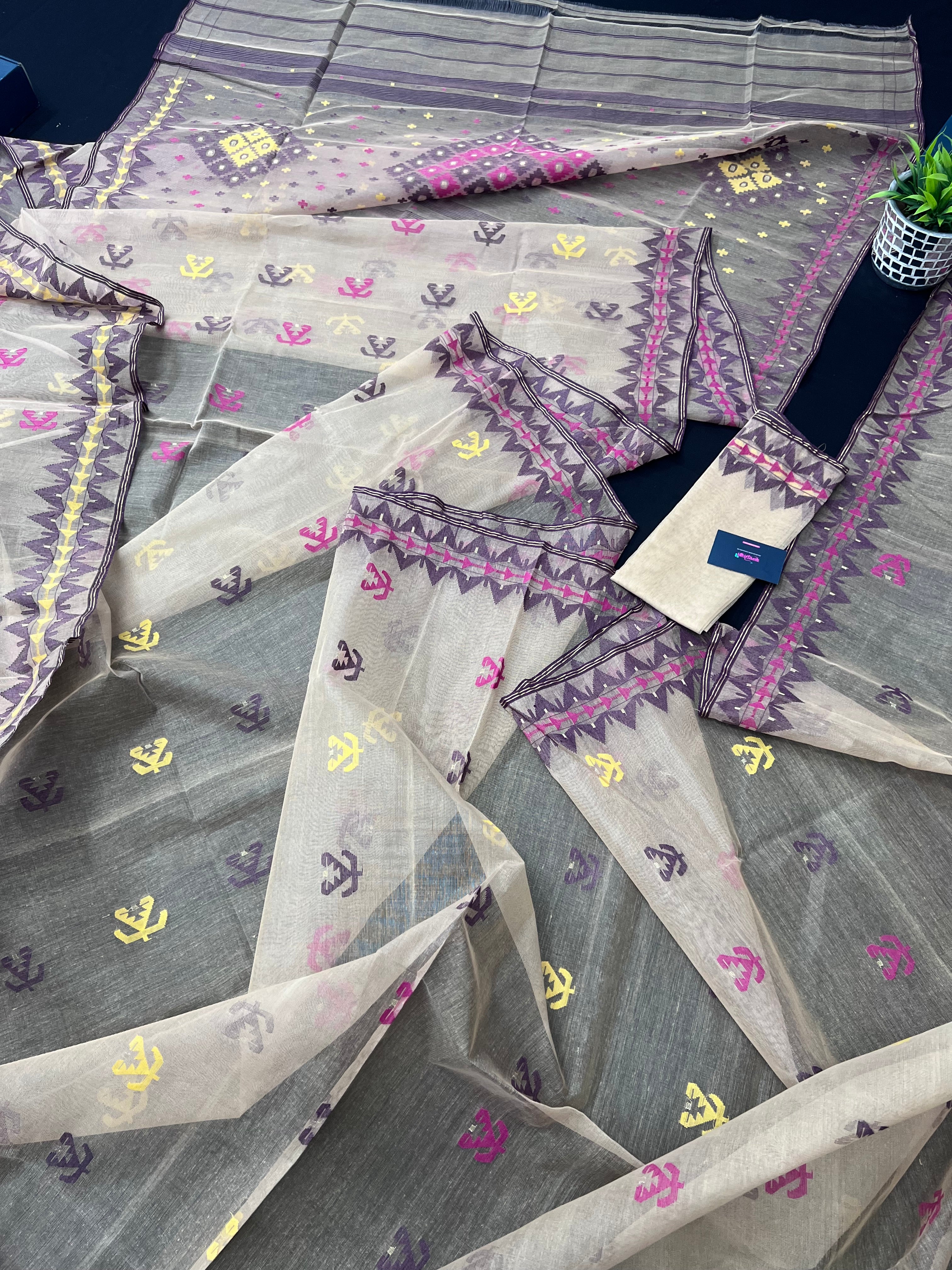 Original Handloom Dhakai Jamdani