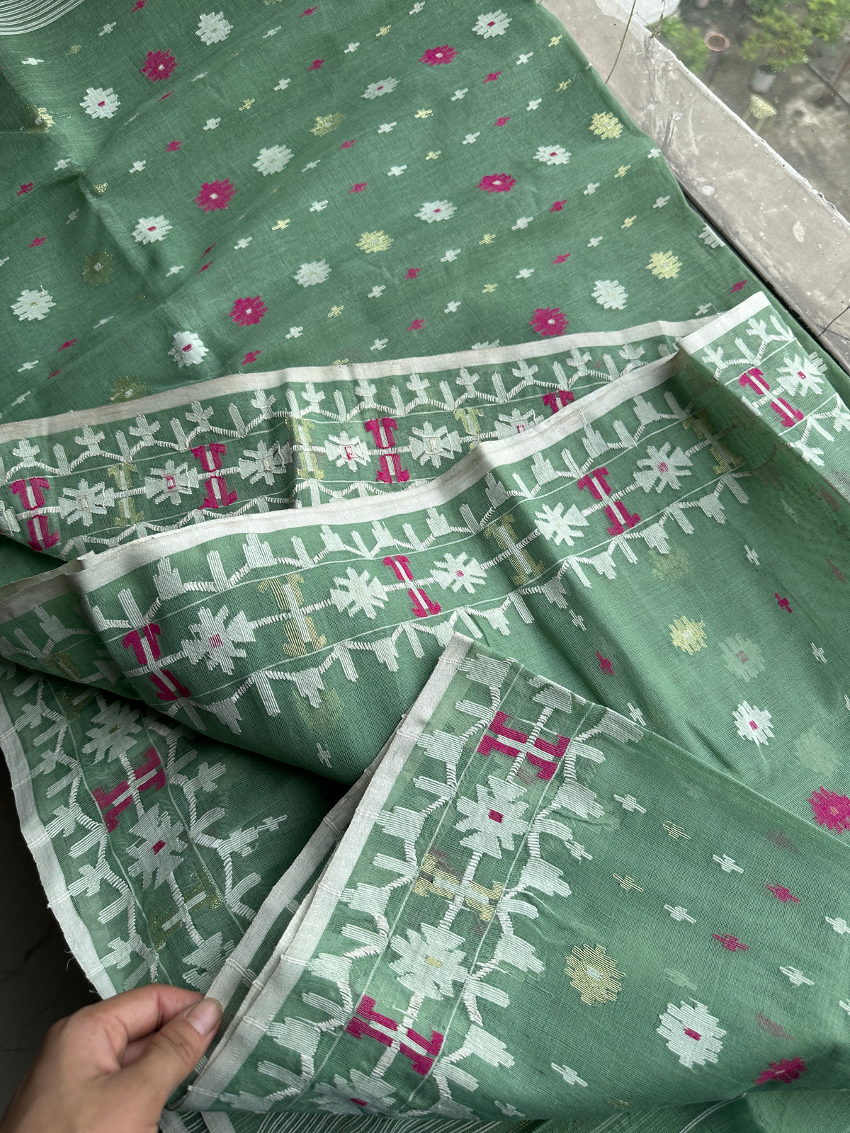 Green cotton