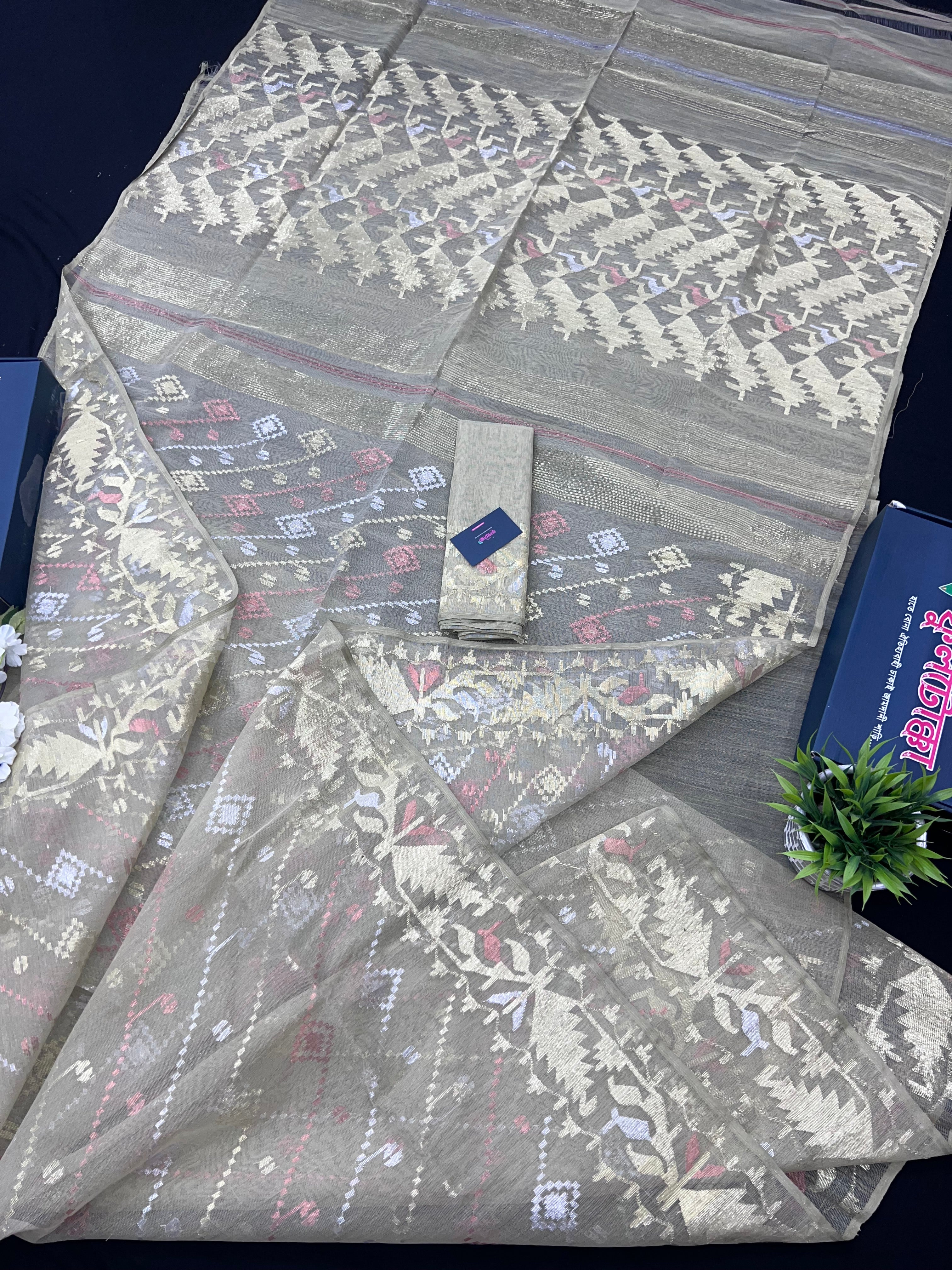 Original Handloom Dhakai Jamdani