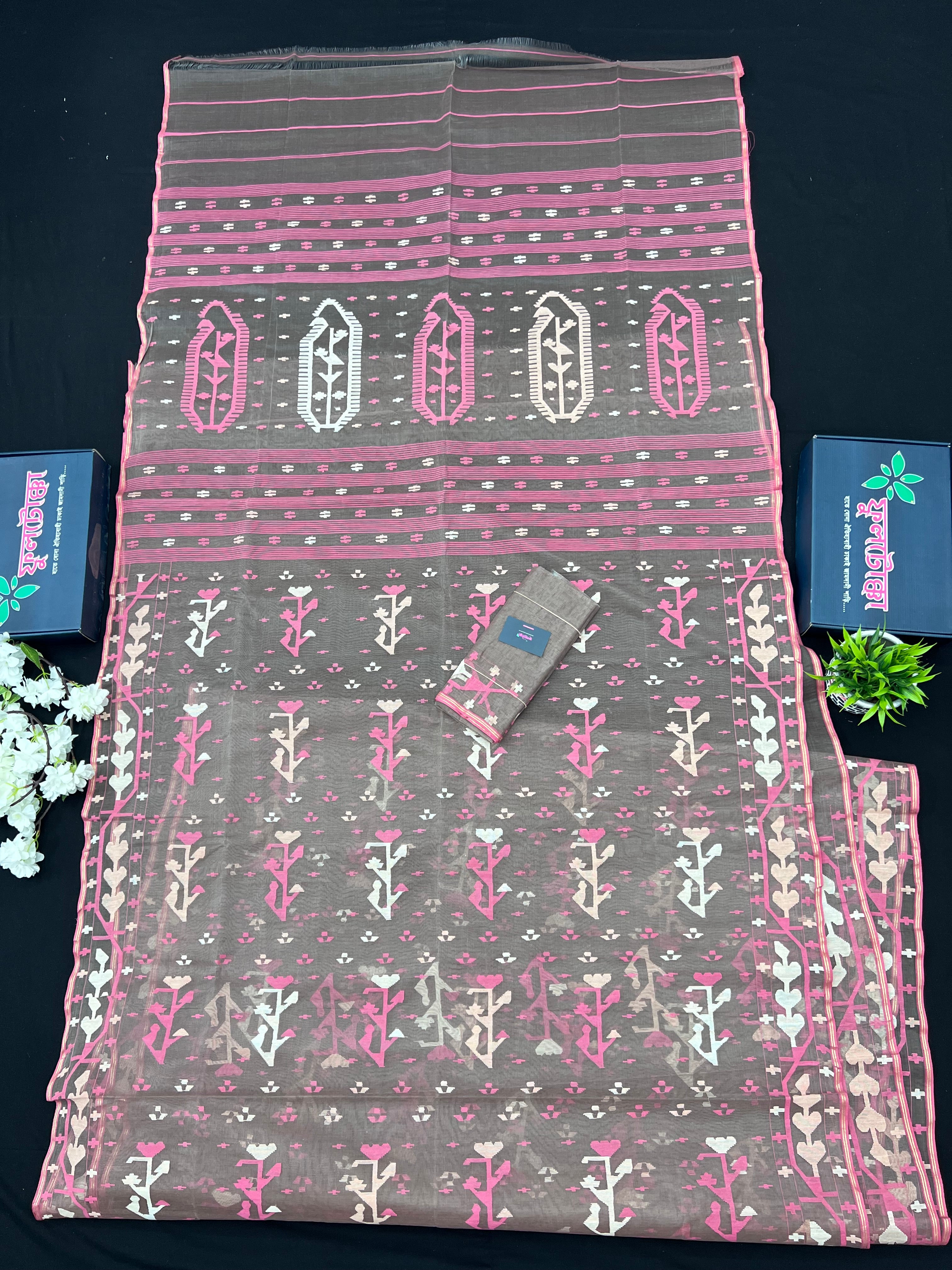 Original Handloom Dhakai Jamdani