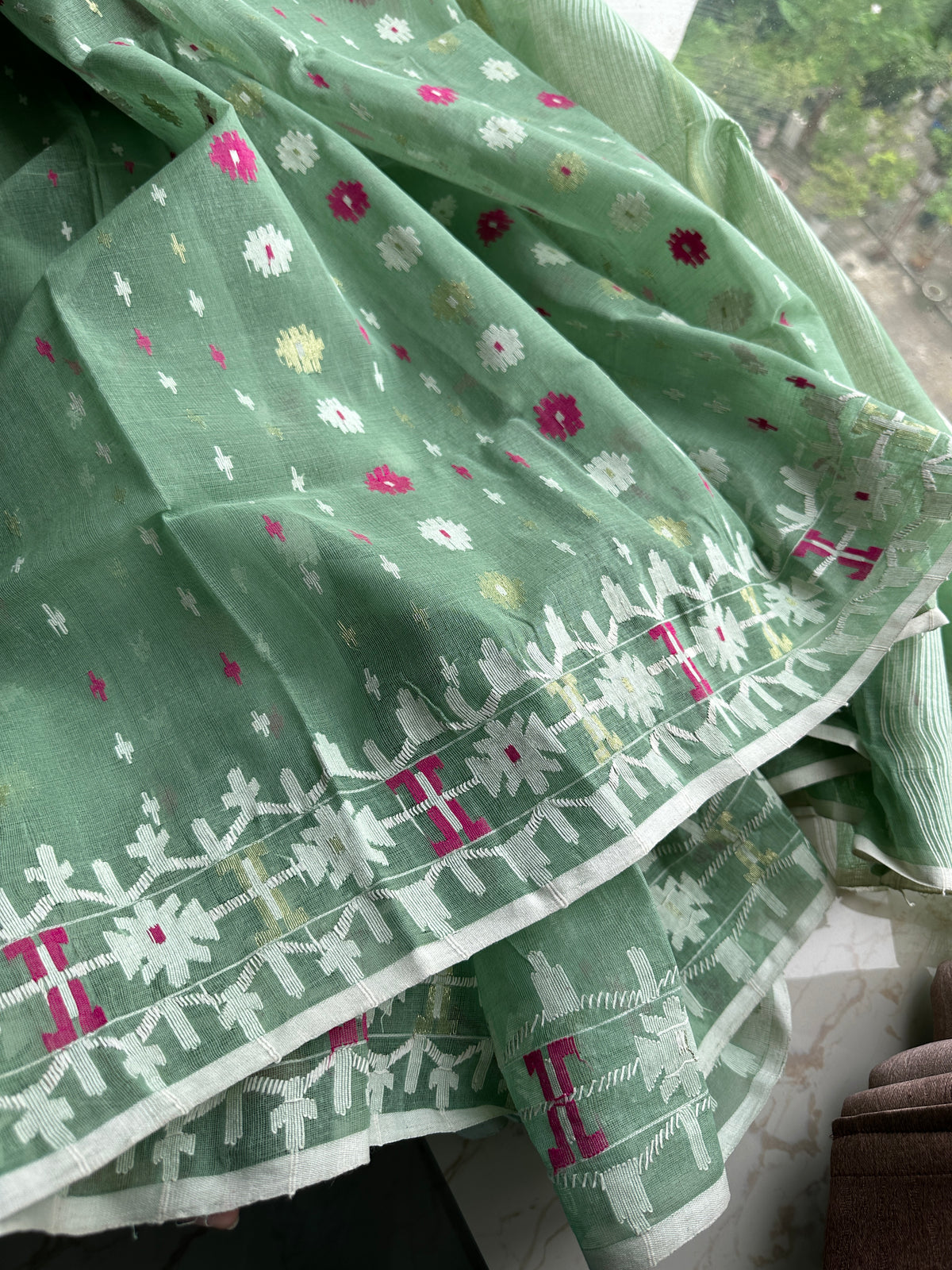 Green cotton