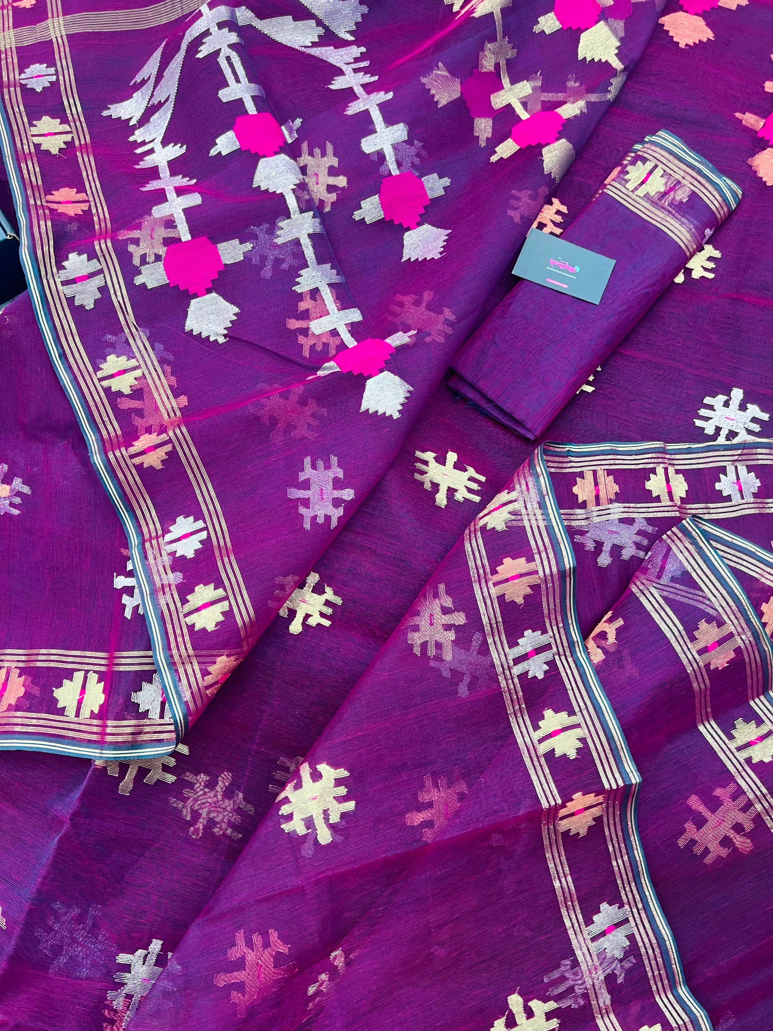 Original Handloom Dhakai Jamdani