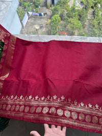 Maroon cotton