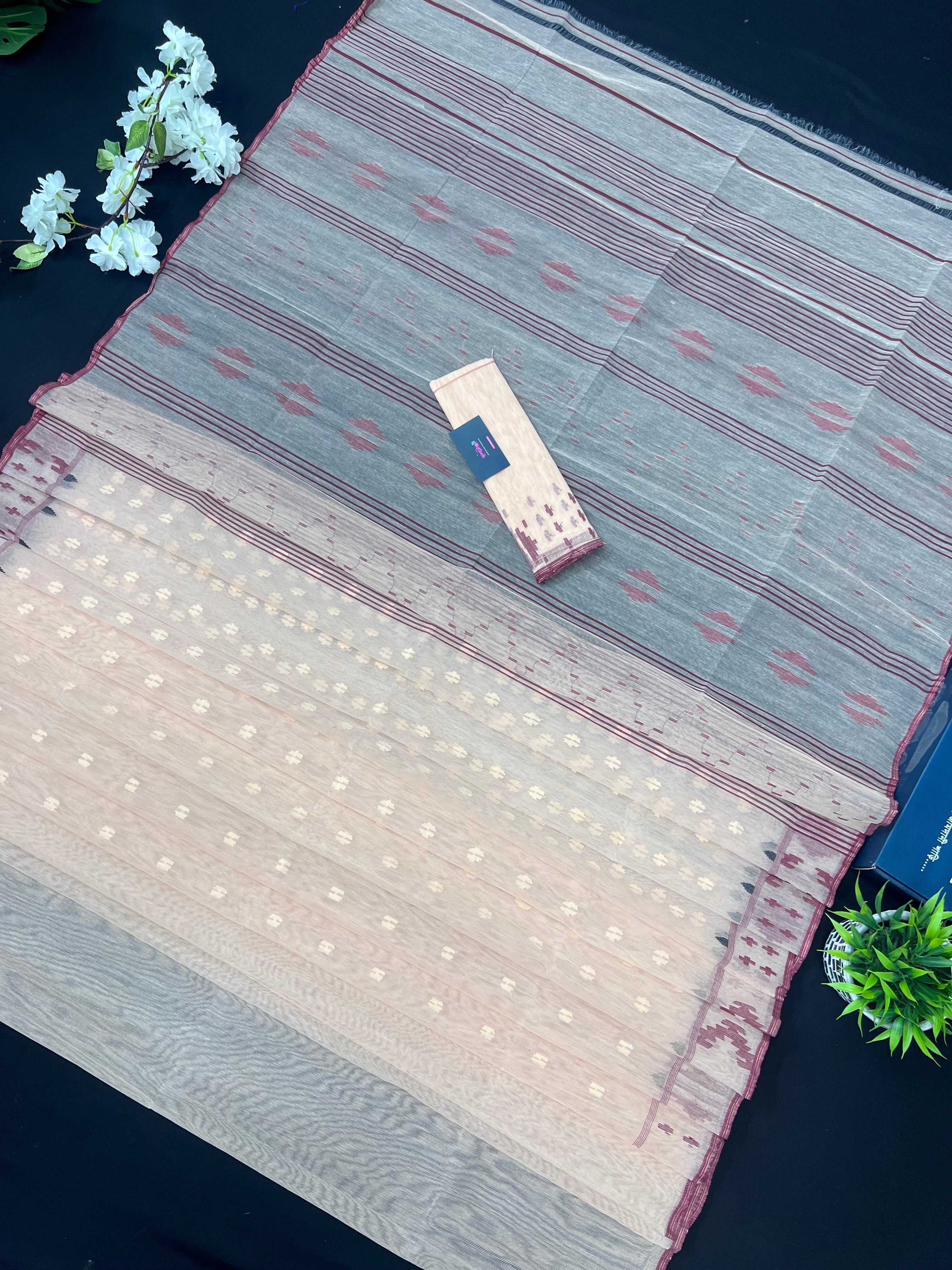 Original Handloom Dhakai Jamdani