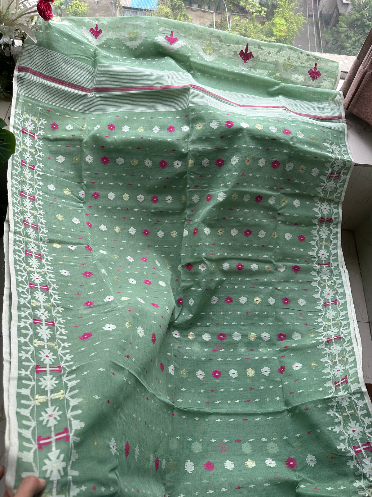 Green cotton