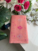 Pink jamdani