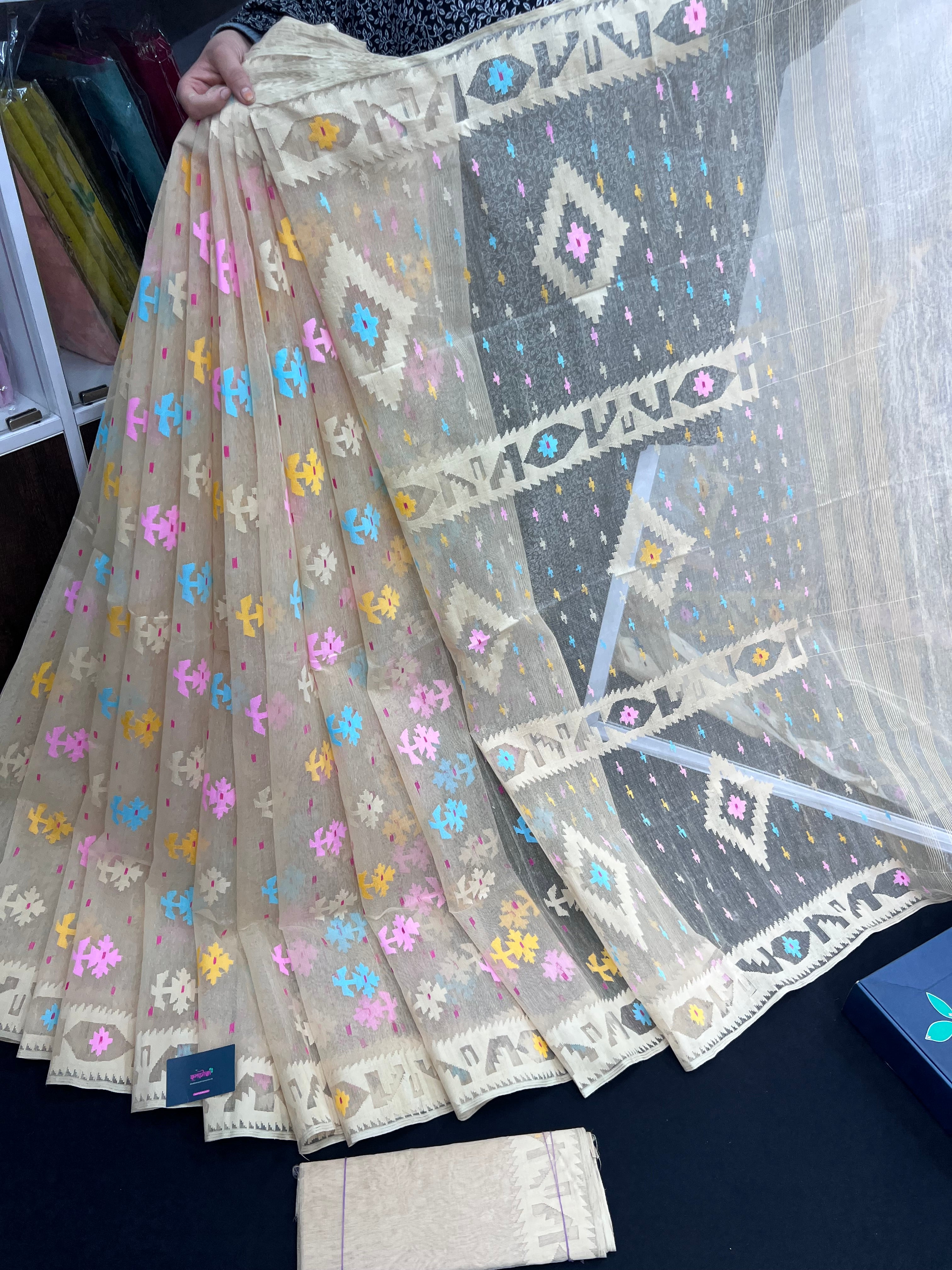 Original Handloom Dhakai Jamdani