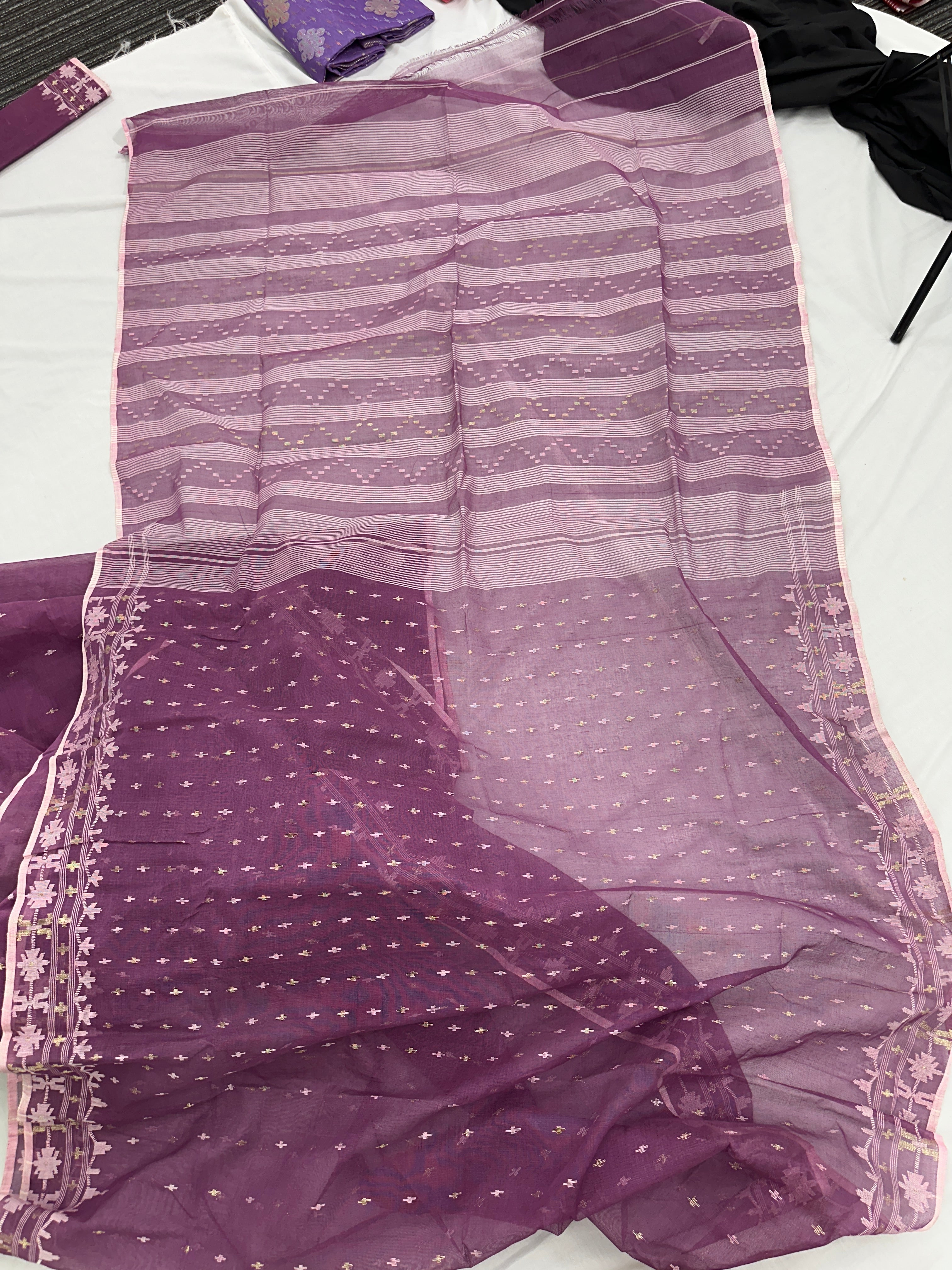 Cotton jamdani