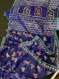 NAVY BLUE JORI JAMDANI