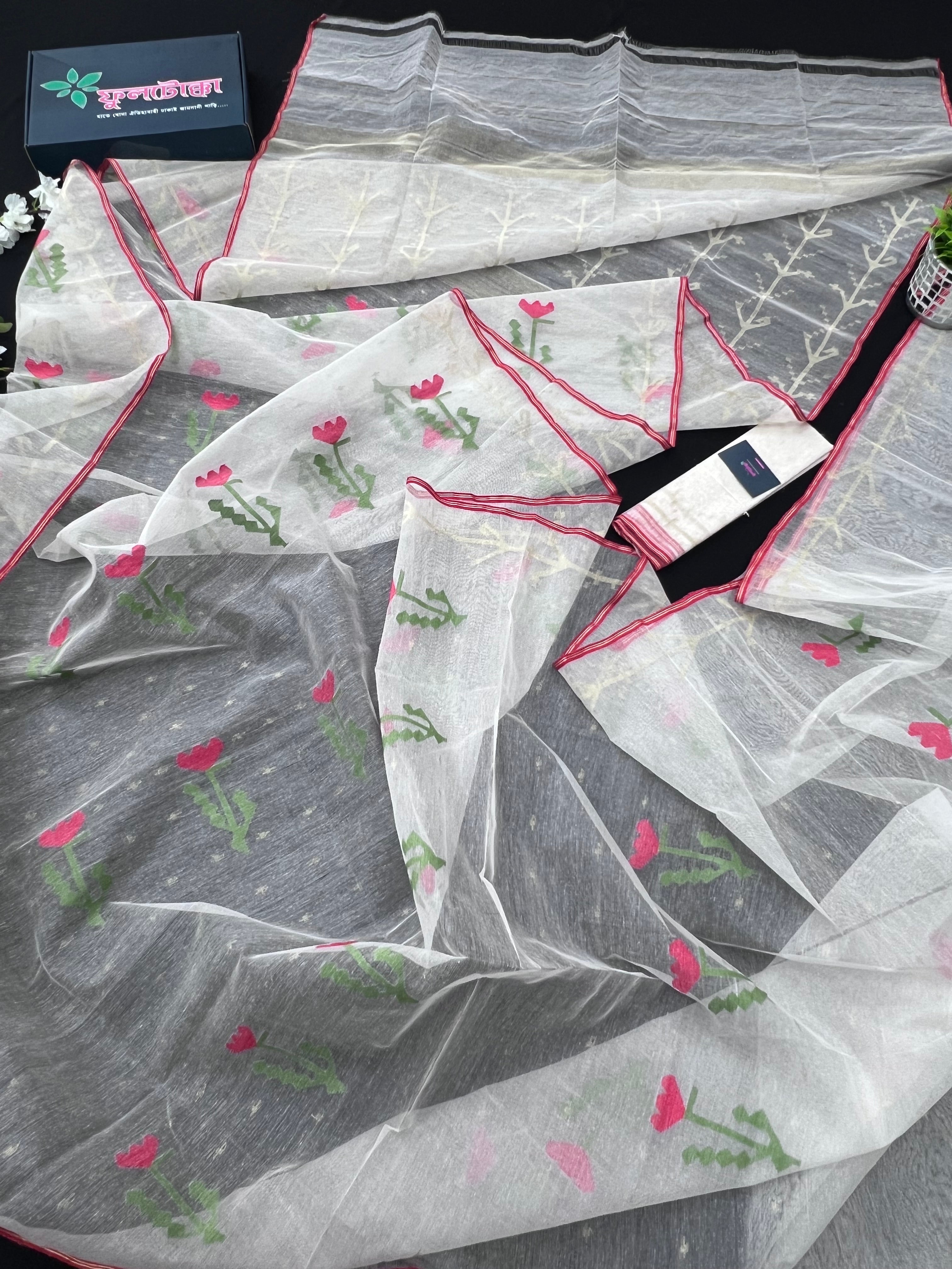 Original Handloom Dhakai Jamdani