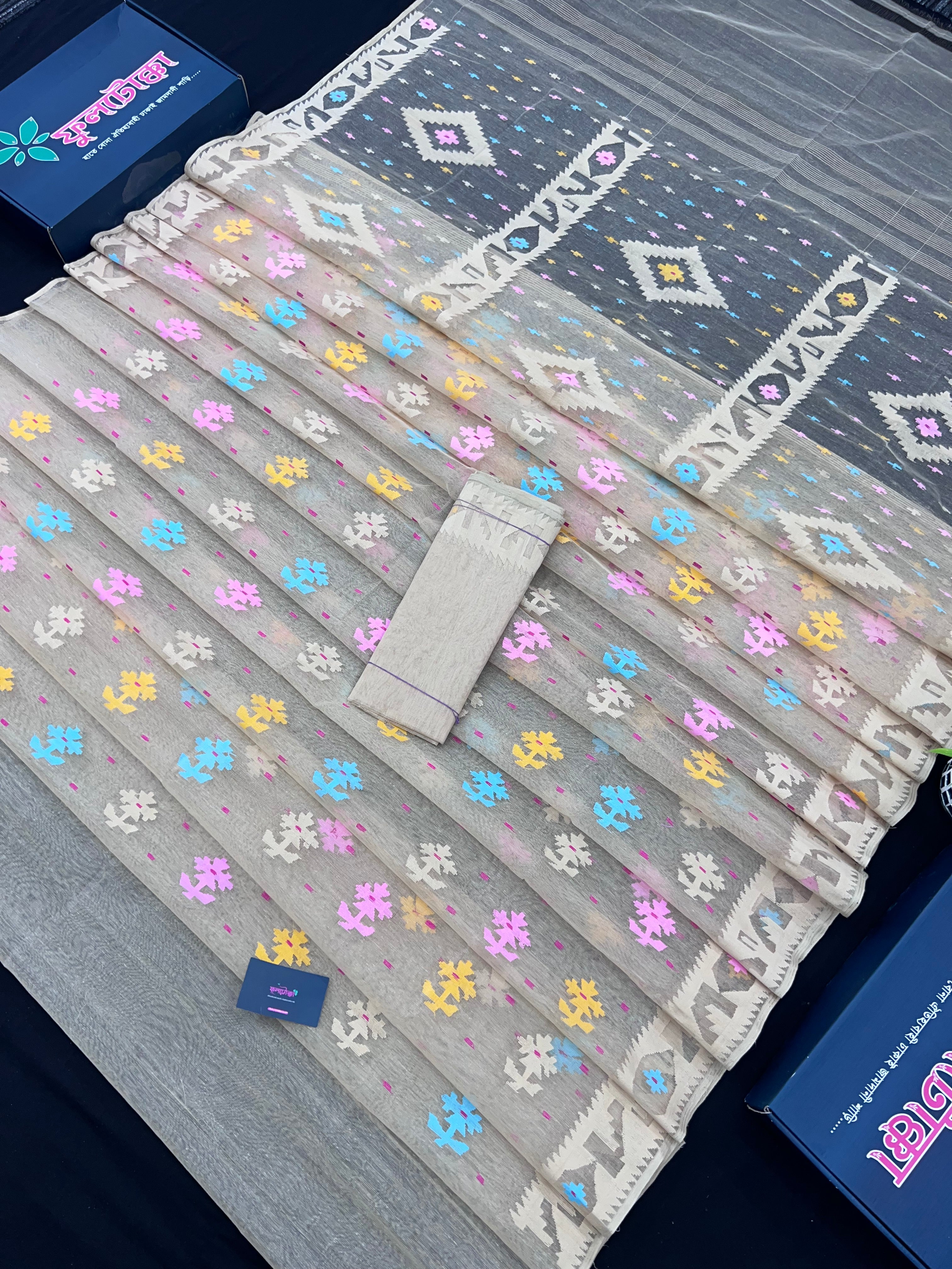 Original Handloom Dhakai Jamdani