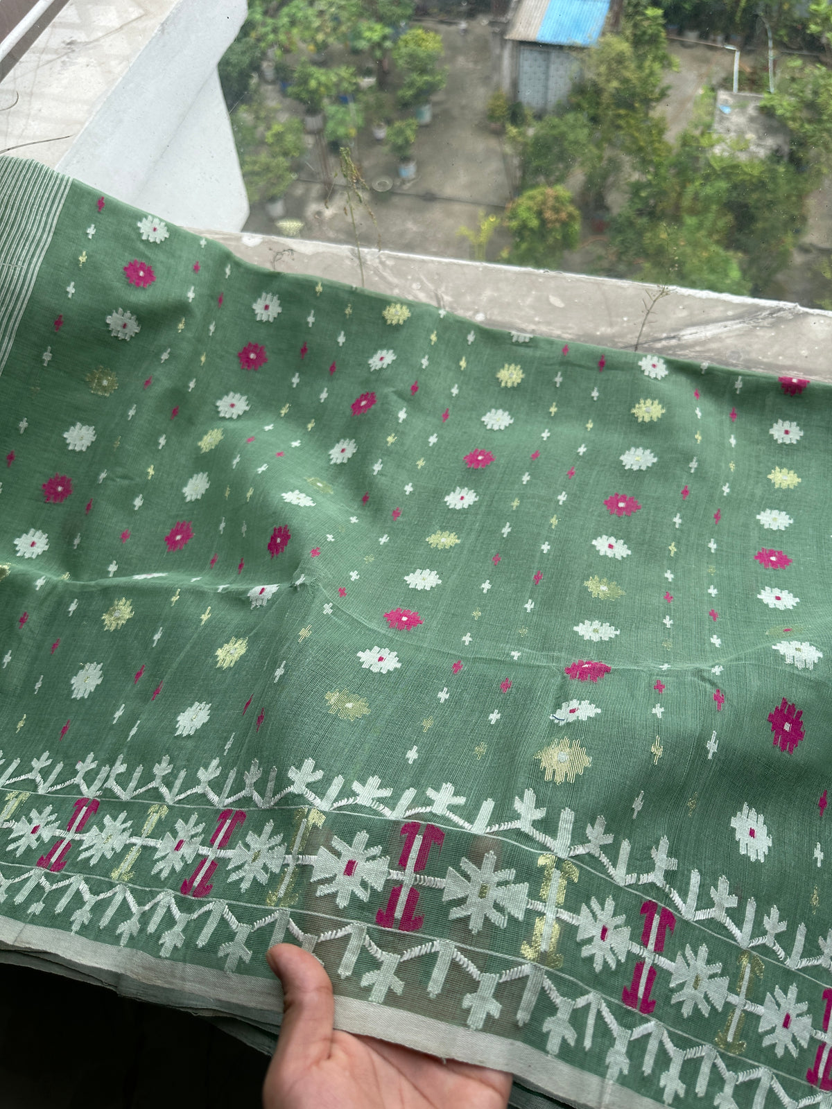 Green cotton