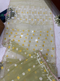Baby yellow jamdani