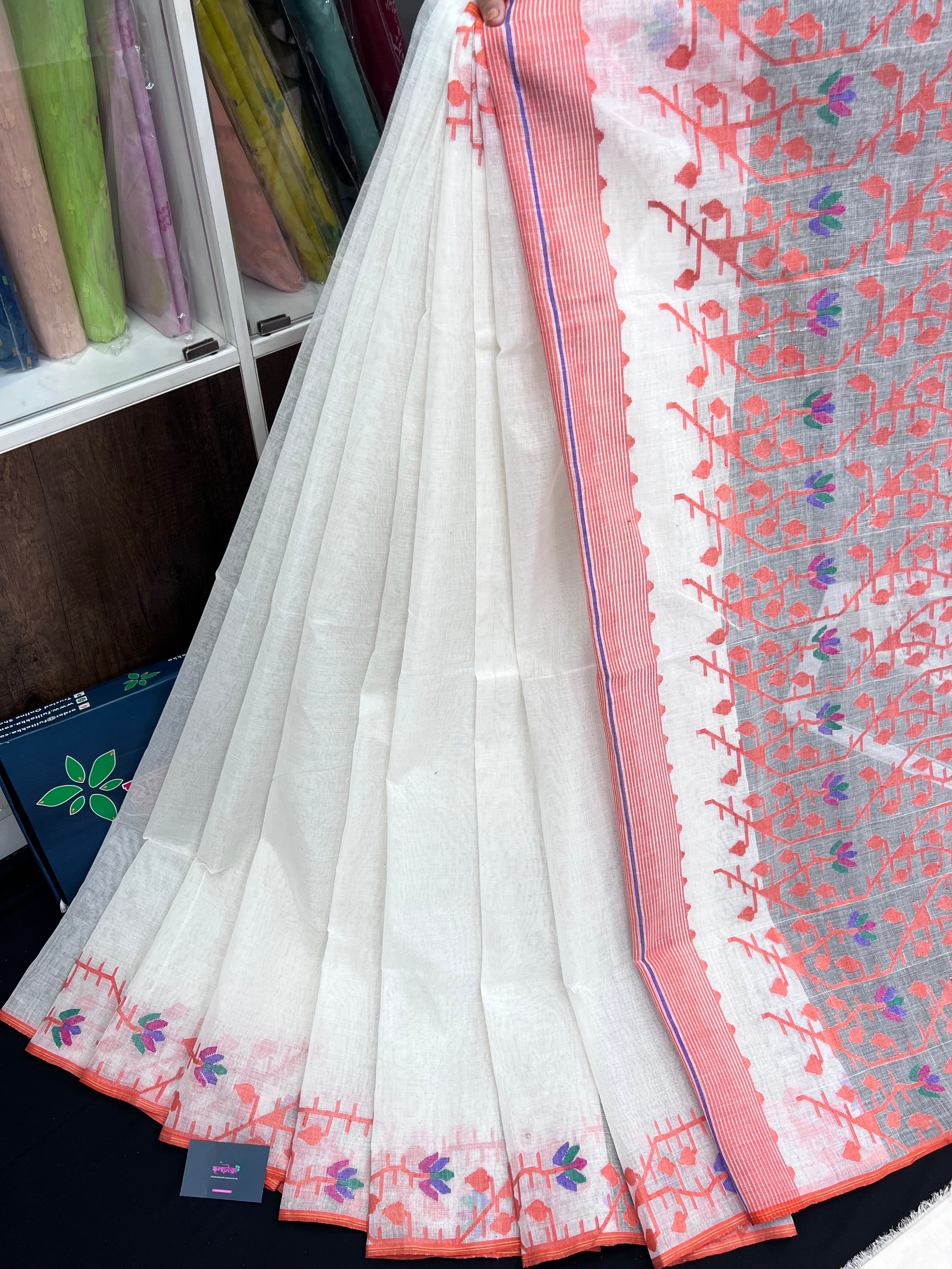 Original Handloom Dhakai Jamdani