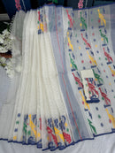 white jamdani