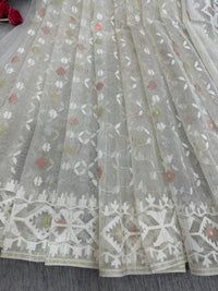 White jamdani