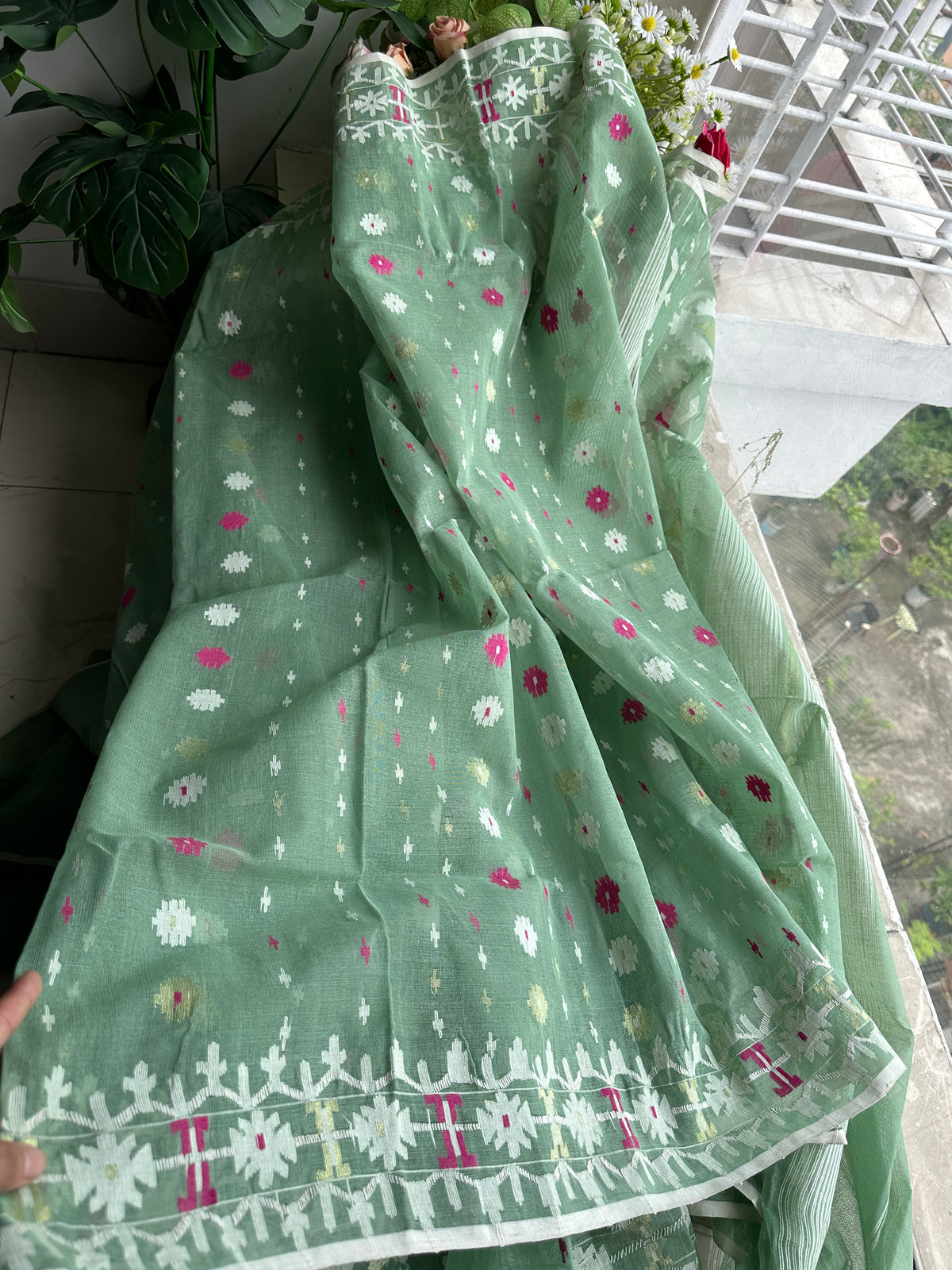 Green cotton