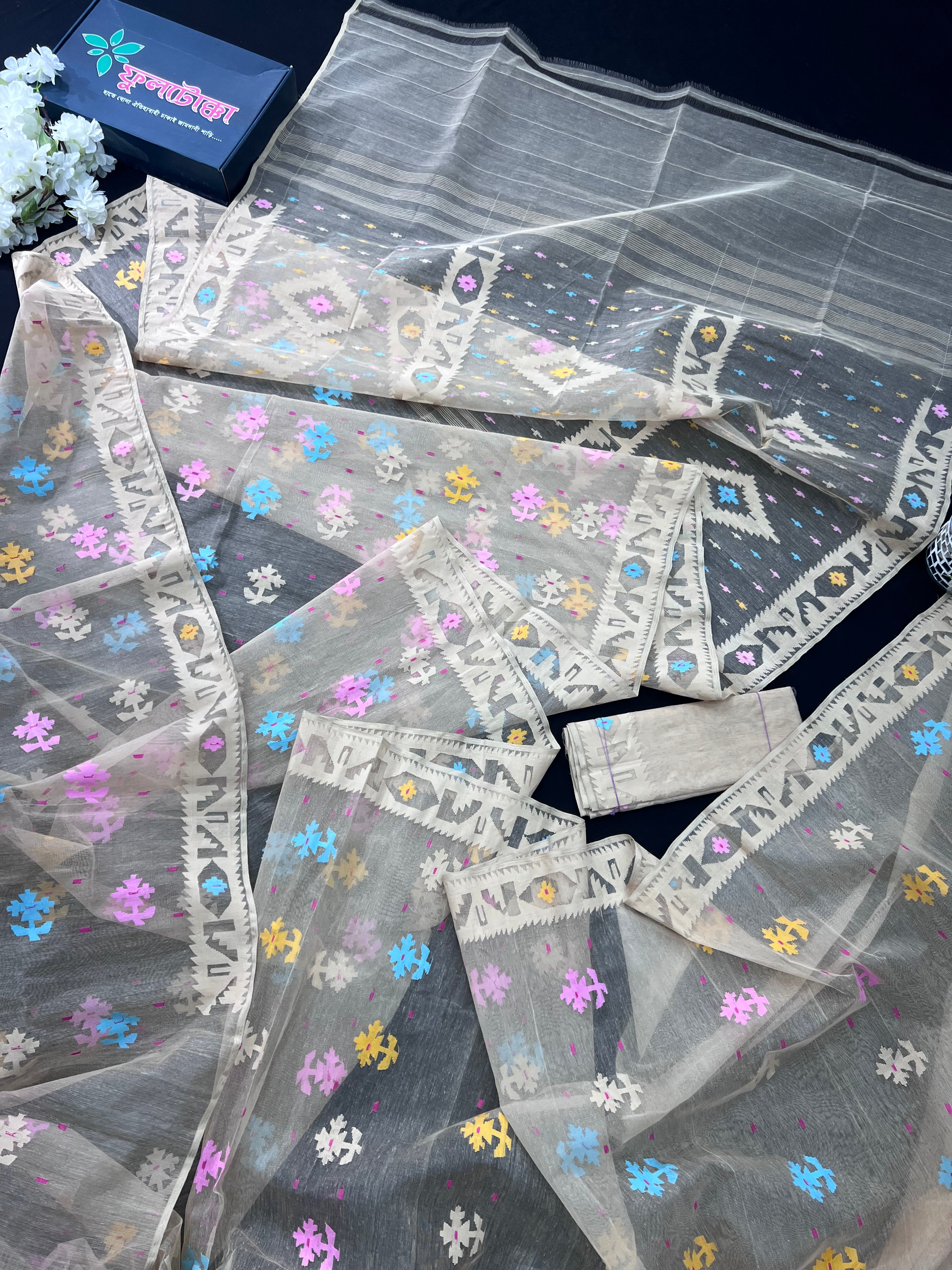 Original Handloom Dhakai Jamdani