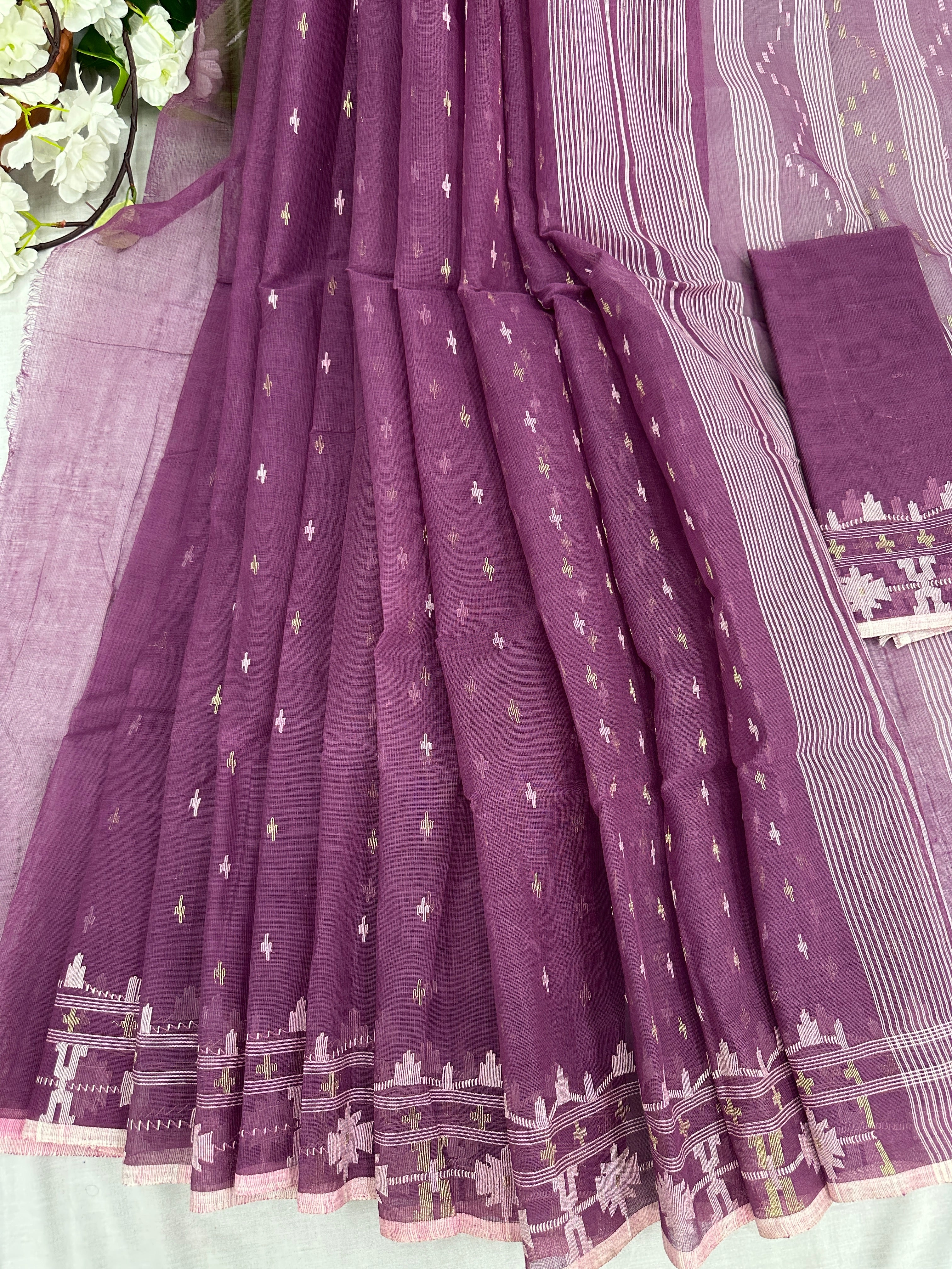 Cotton jamdani