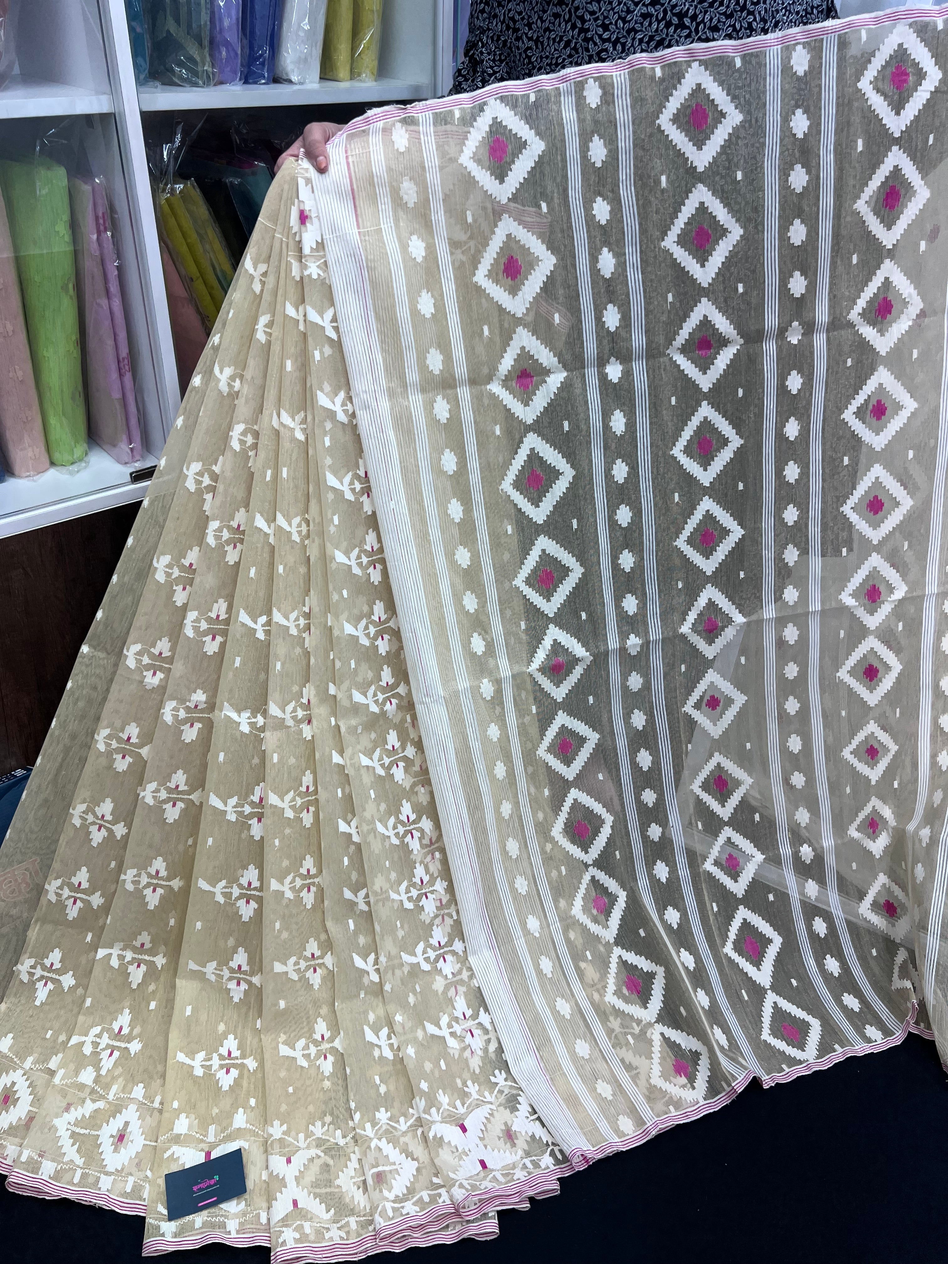 Original Handloom Dhakai Jamdani