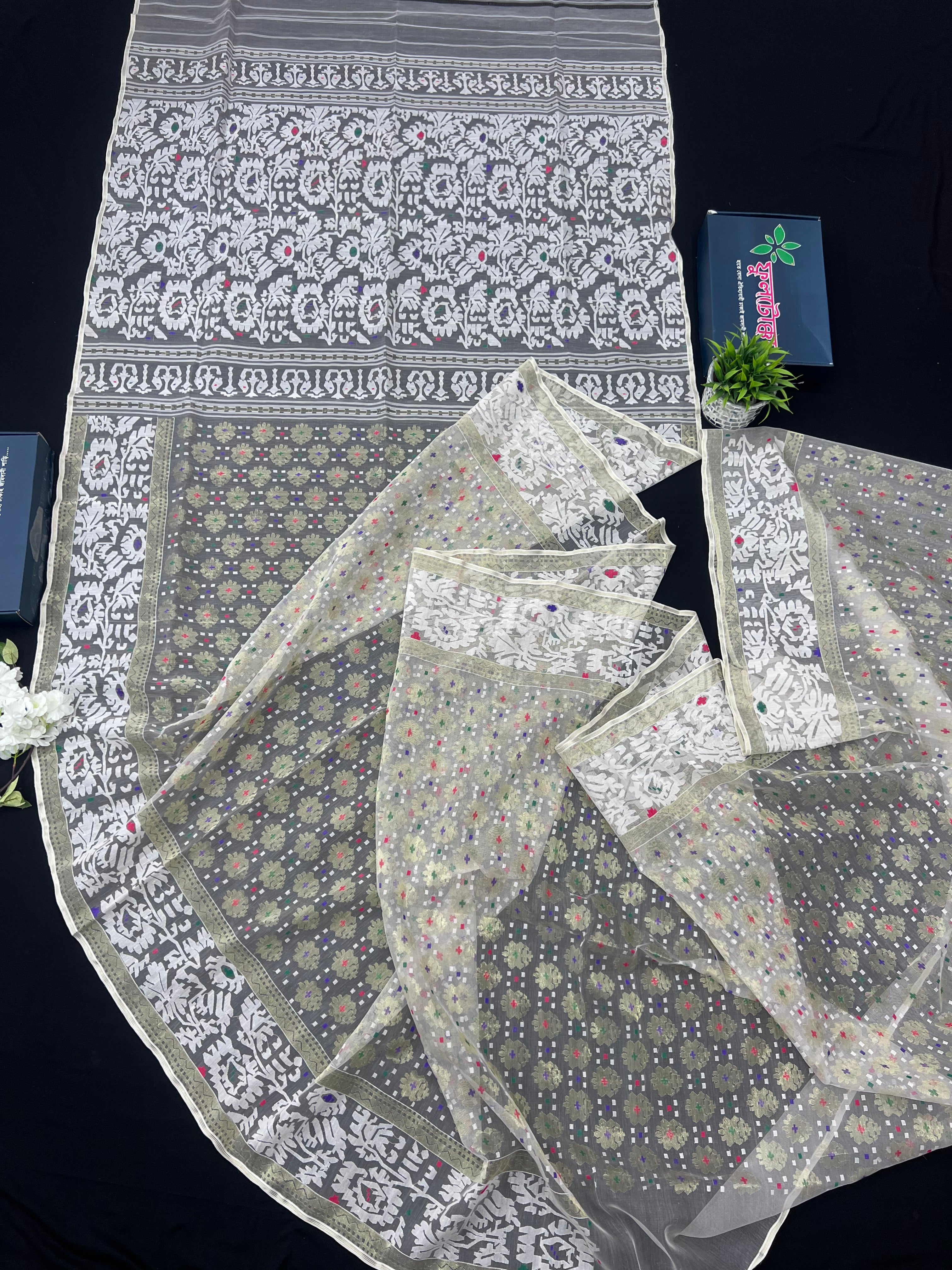 Original Handloom Dhakai Jamdani