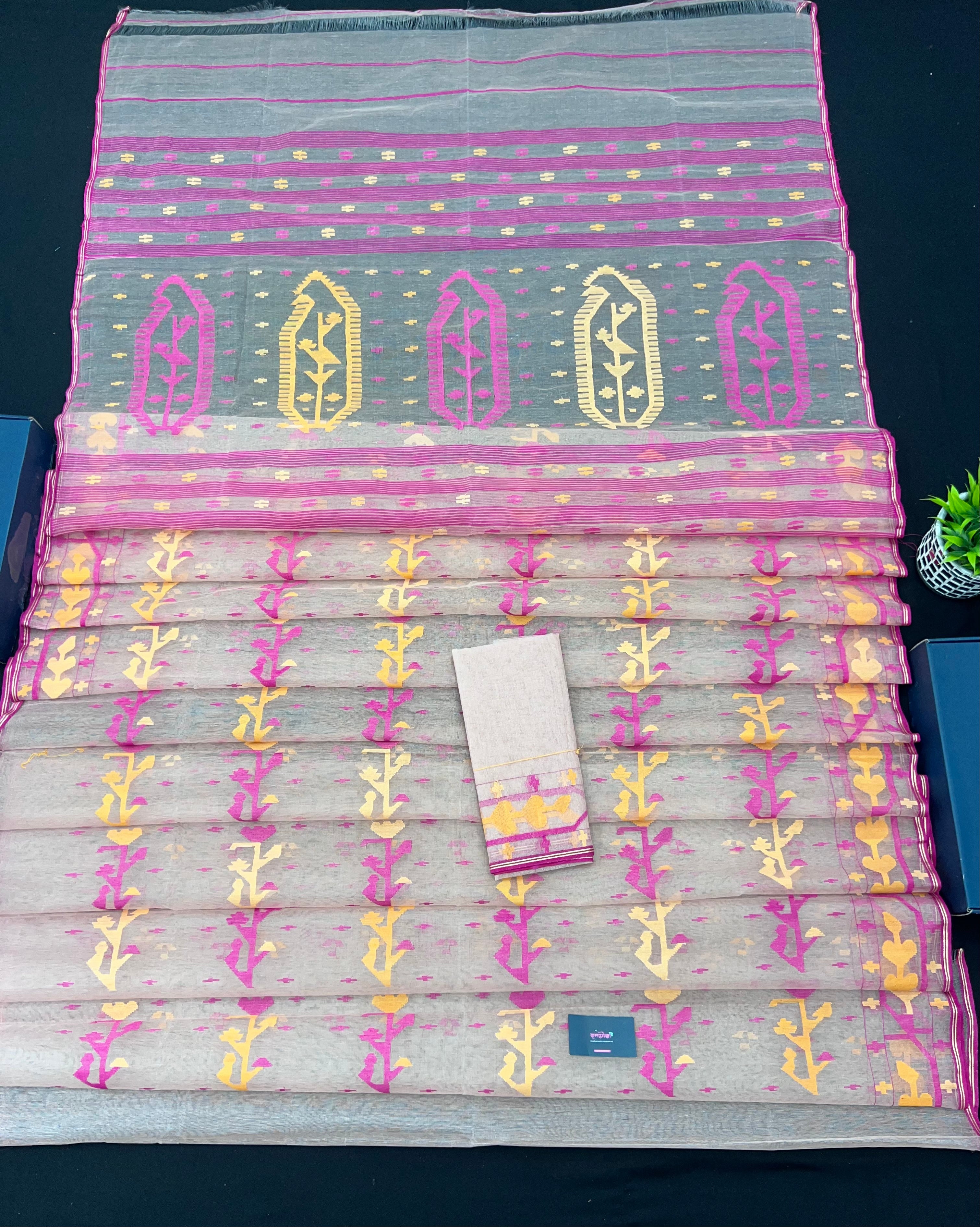 Original Handloom Dhakai Jamdani