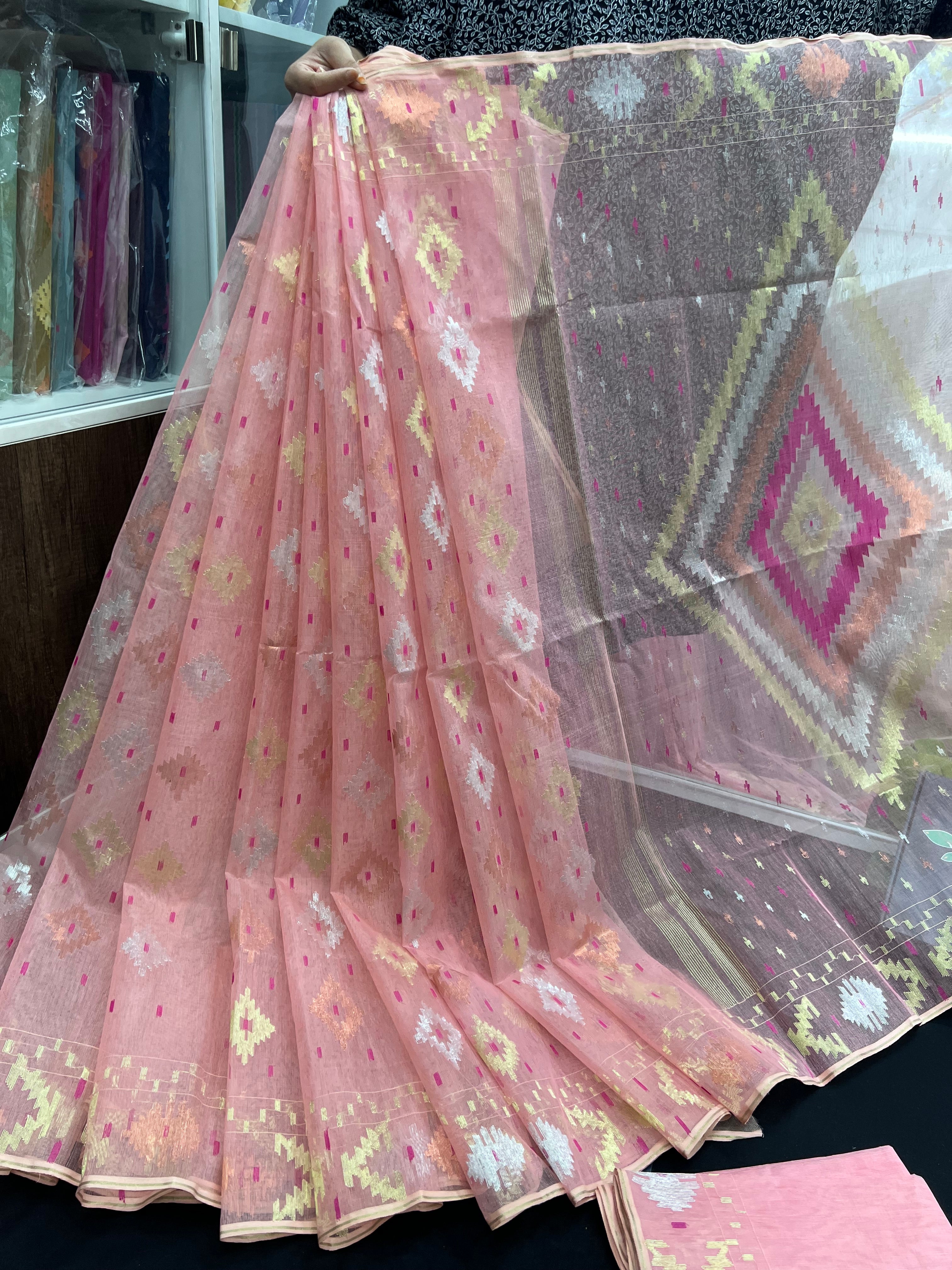 Original Handloom Dhakai Jamdani